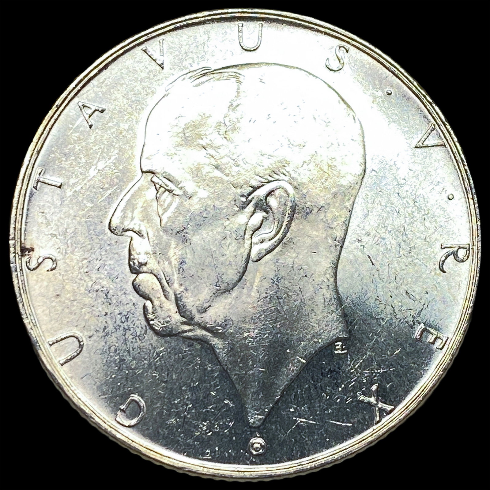 1938 Sweden Silver 2 Kroner UNCIRCULATED: 1938 Sweden Silver 2 Kroner UNCIRCULATED