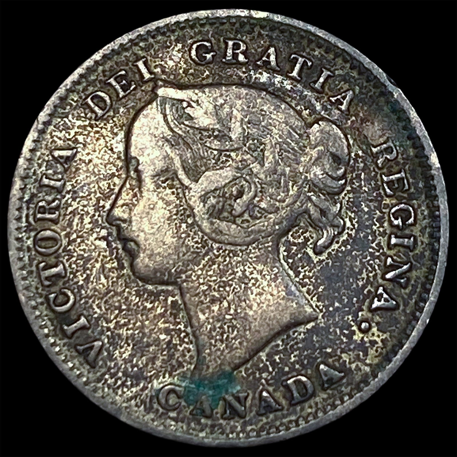 1904 Canada Silver 5 Cents NEARLY UNCIRCULATED: 1904 Canada Silver 5 Cents NEARLY UNCIRCULATED