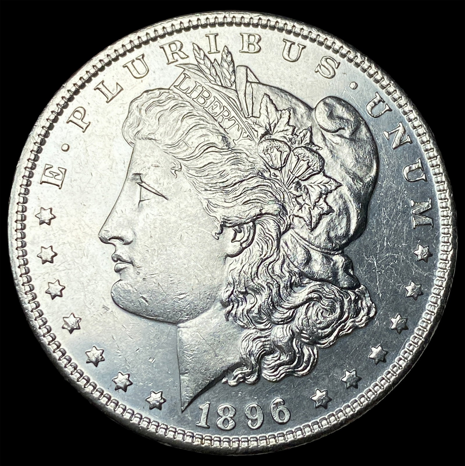 1896 Morgan Silver Dollar UNCIRCULATED: 1896 Morgan Silver Dollar UNCIRCULATED
