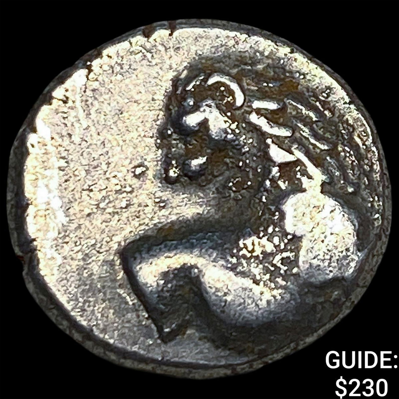 Ancient Greece Cherronesos 400-350 BC Silver Hemidrachm NEARLY UNCIRCULATED: Ancient Greece Cherronesos 400-350 BC Silver Hemidrachm NEARLY UNCIRCULATED