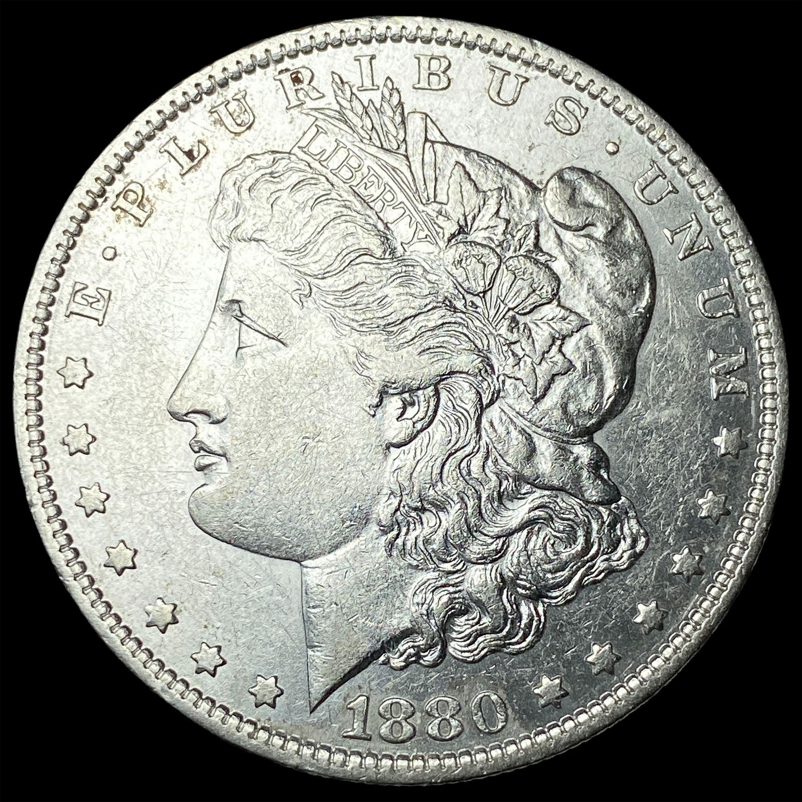 1880-S Silver Morgan Dollar UNCIRCULATED: 1880-S Silver Morgan Dollar UNCIRCULATED