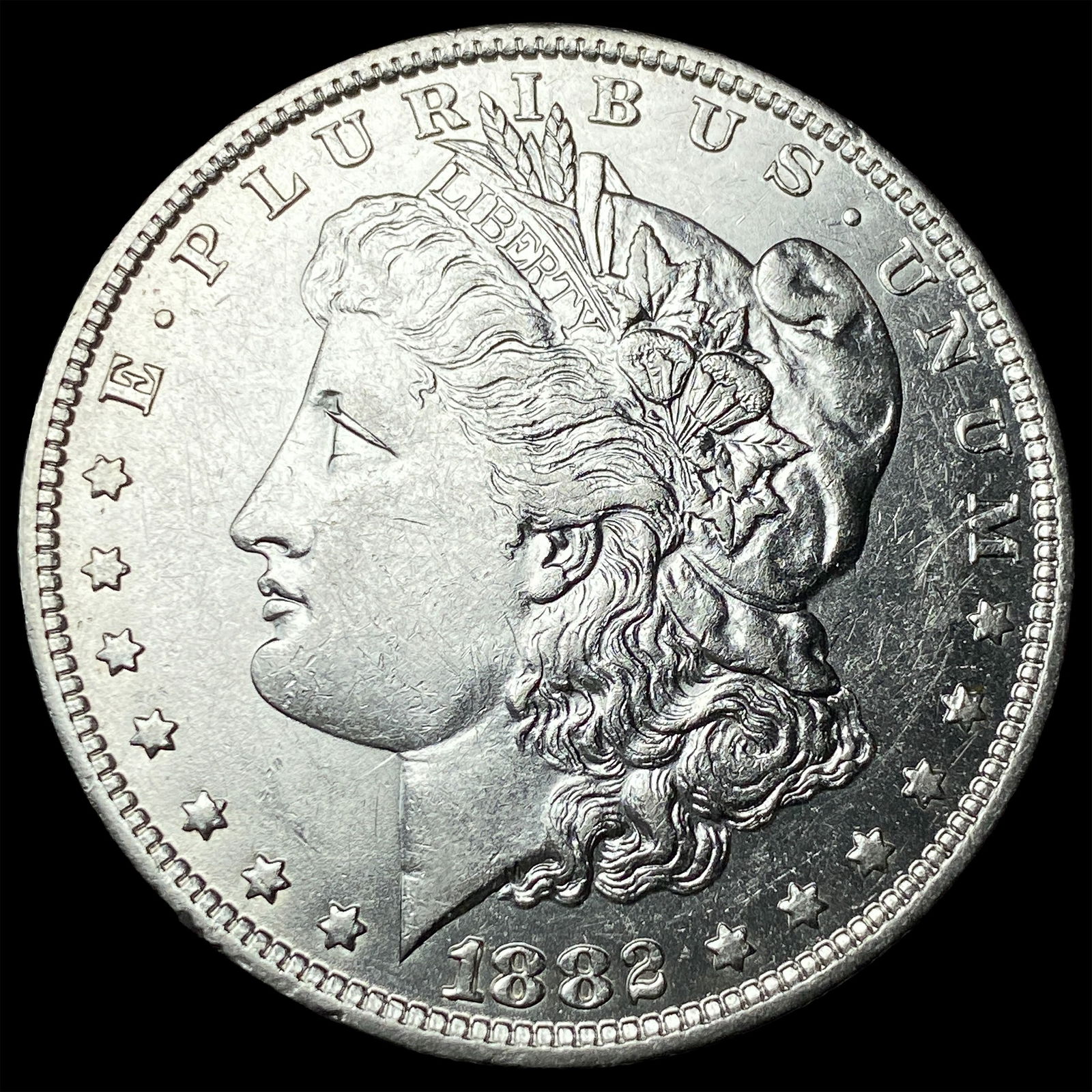 1882-O Silver Morgan Dollar CHOICE AU: 1882-O Silver Morgan Dollar CHOICE AU