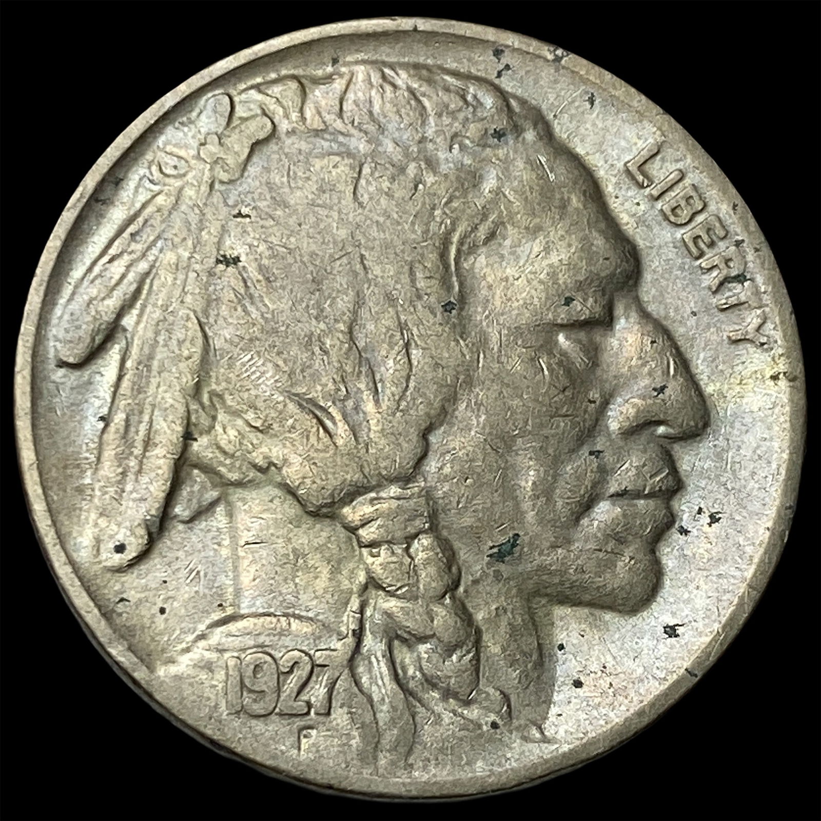 1927 Buffalo Nickel NEARLY UNCIRCULATED (1 of 2)