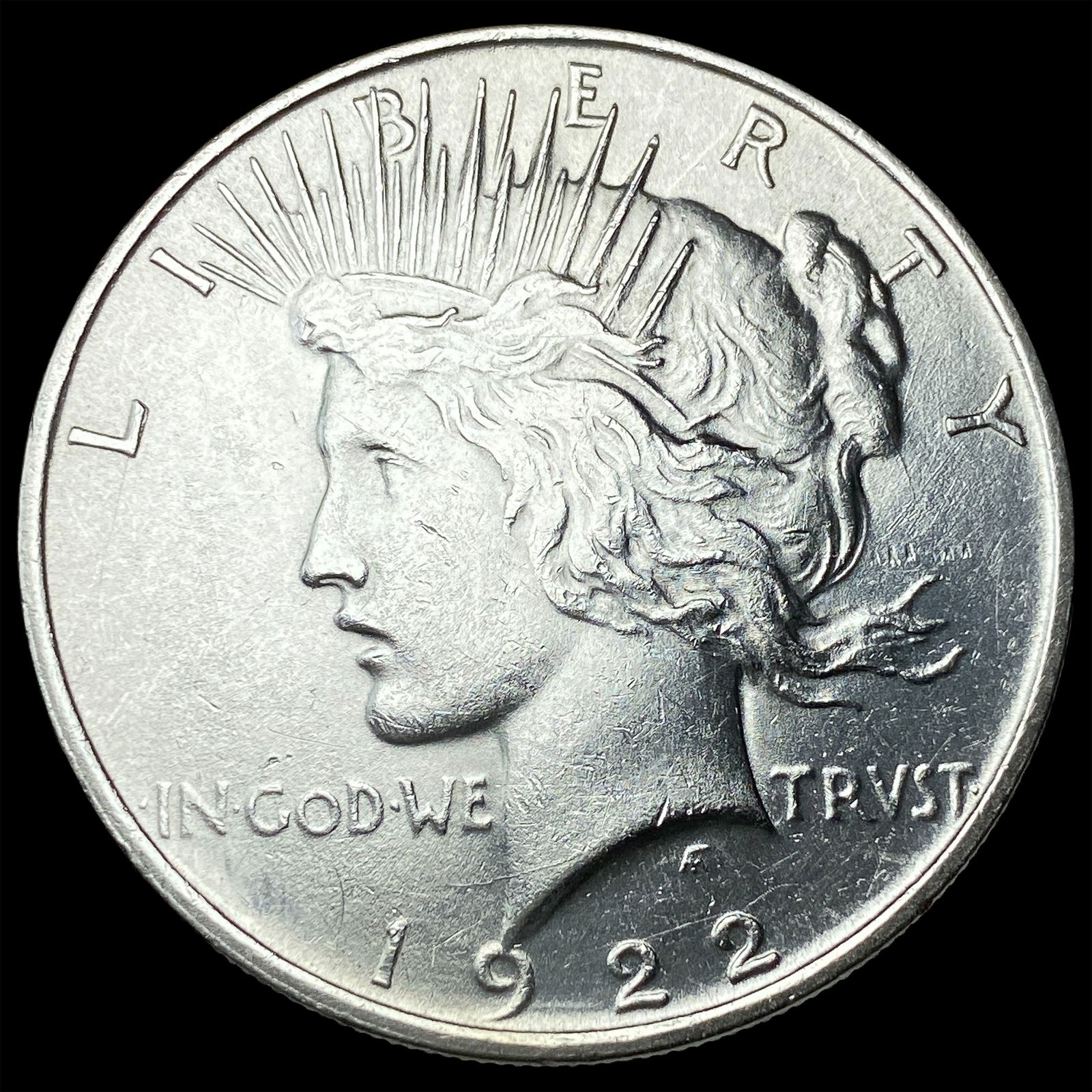 1922 Silver Peace Dollar UNCIRCULATED: 1922 Silver Peace Dollar UNCIRCULATED