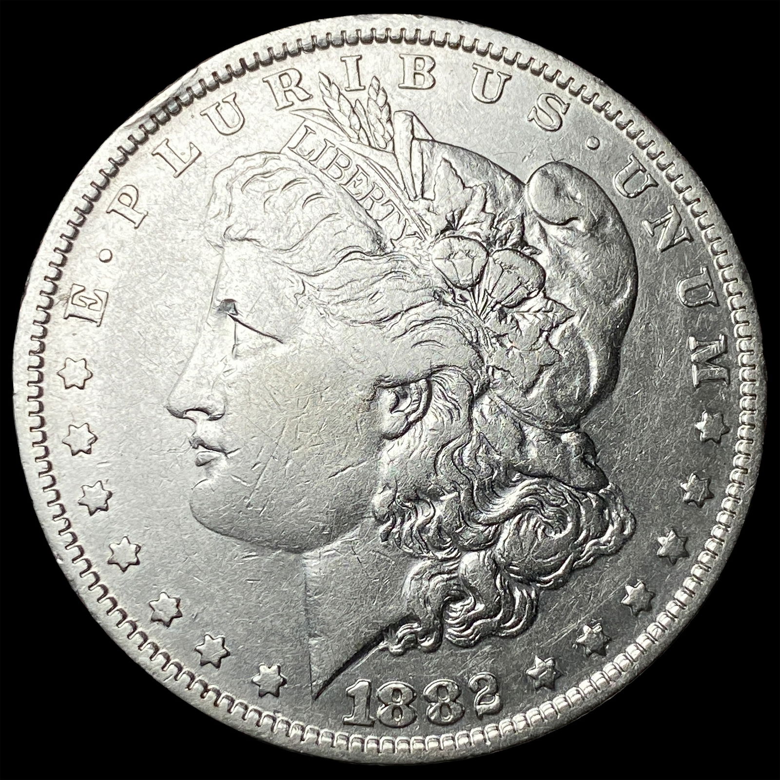 1882-O Silver Morgan Dollar CLOSELY UNCIRCULATED: 1882-O Silver Morgan Dollar CLOSELY UNCIRCULATED