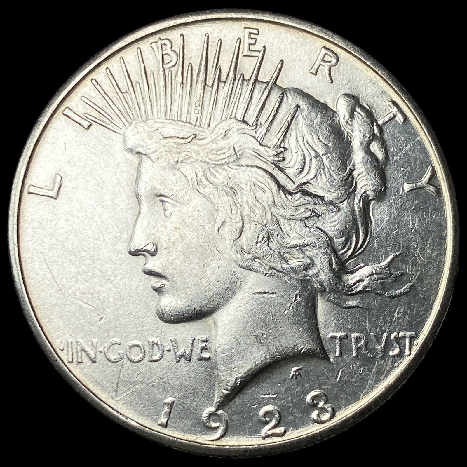 1923-S Silver Peace Dollar UNCIRCULATED: 1923-S Silver Peace Dollar UNCIRCULATED