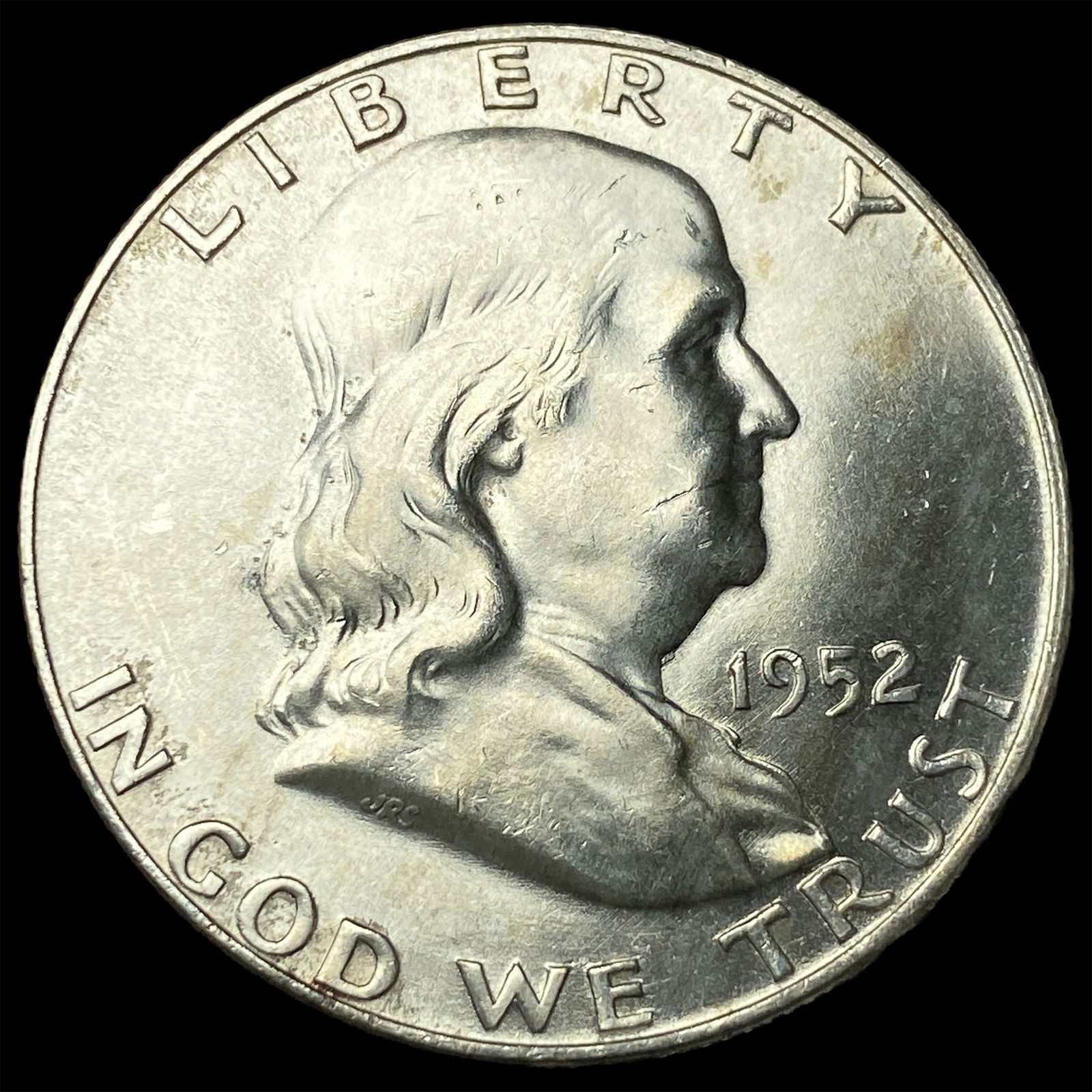 1952-D Silver Half Dollar Franklin CHOICE BU (1 of 2)
