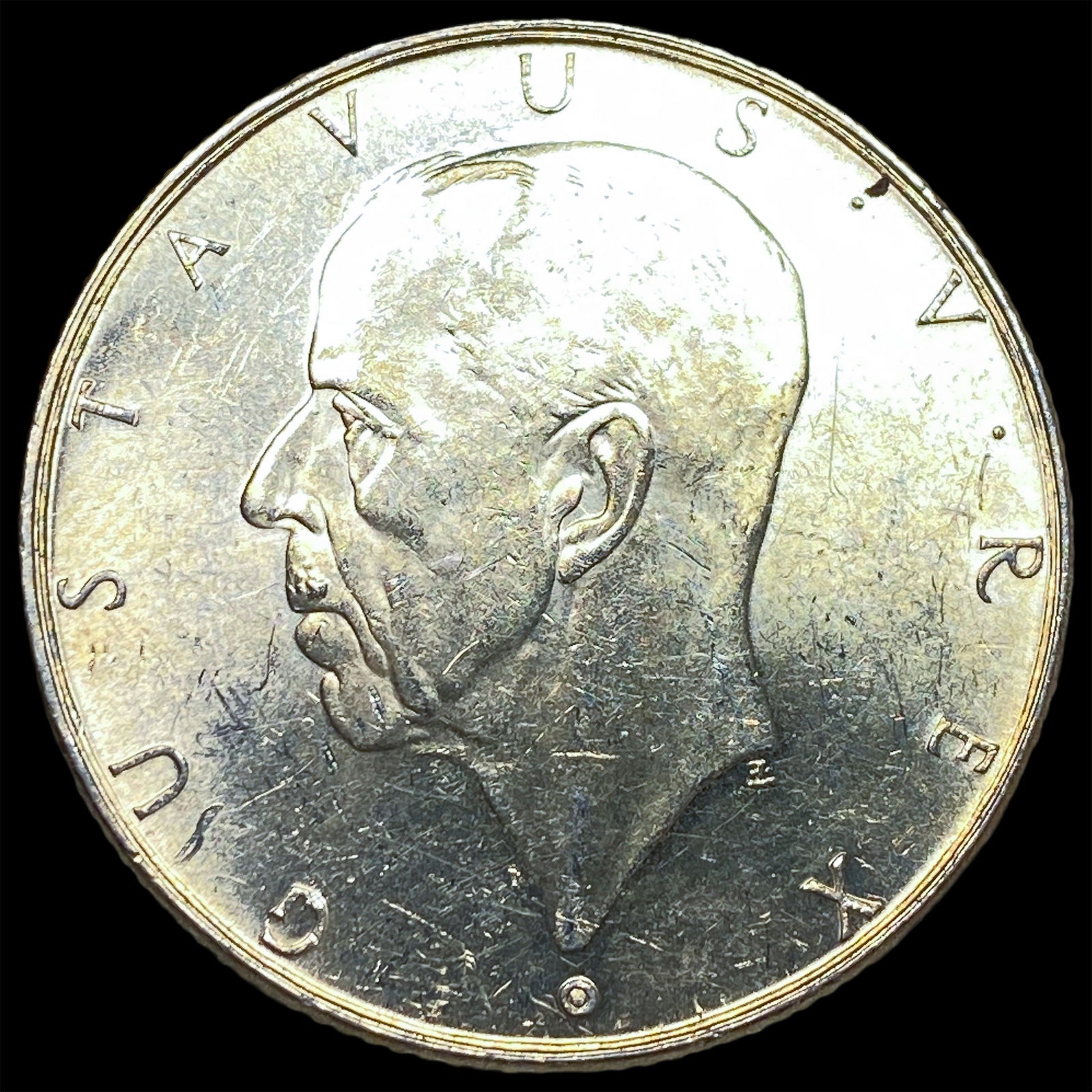 1938 Sweden Silver 2 Kroner UNCIRCULATED: 1938 Sweden Silver 2 Kroner UNCIRCULATED