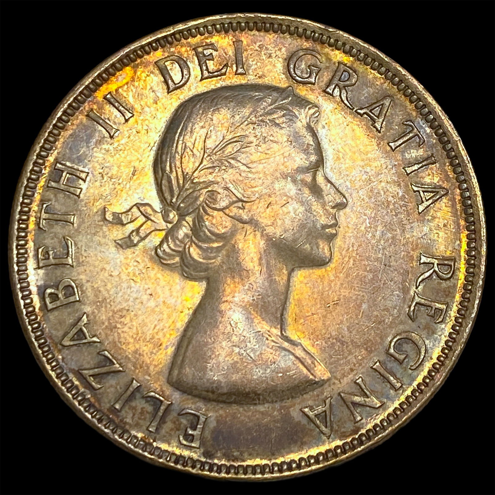 1953 Canada Silver 1 Dollar CLOSELY UNCIRCULATED (1 of 2)