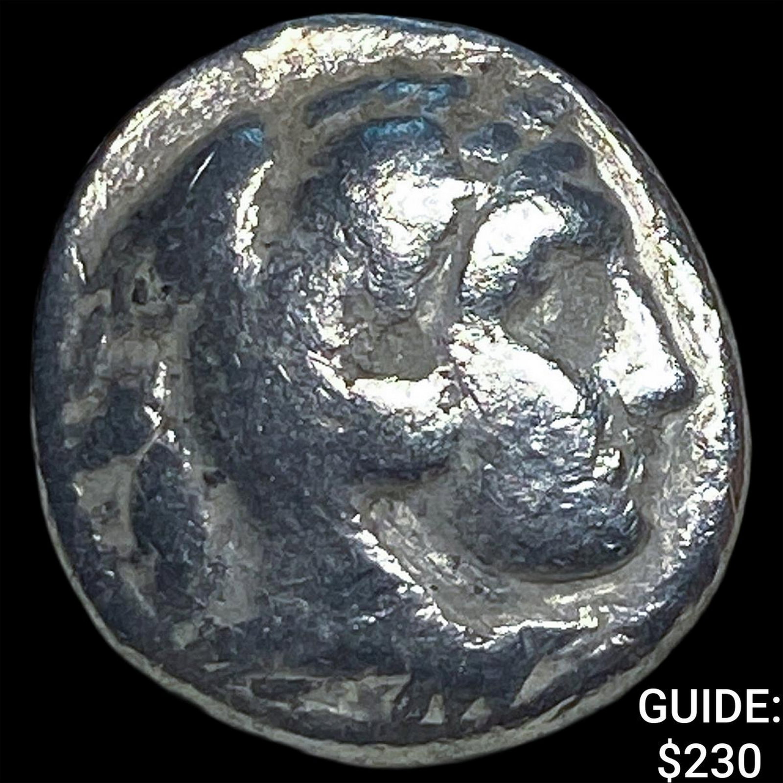 Macedonian Kingdom Type of Alexander III 4th Century BC Silver Drachm NEARLY UNCIRCULATED: Macedonian Kingdom Type of Alexander III 4th Century BC Silver Drachm NEARLY UNCIRCULATED