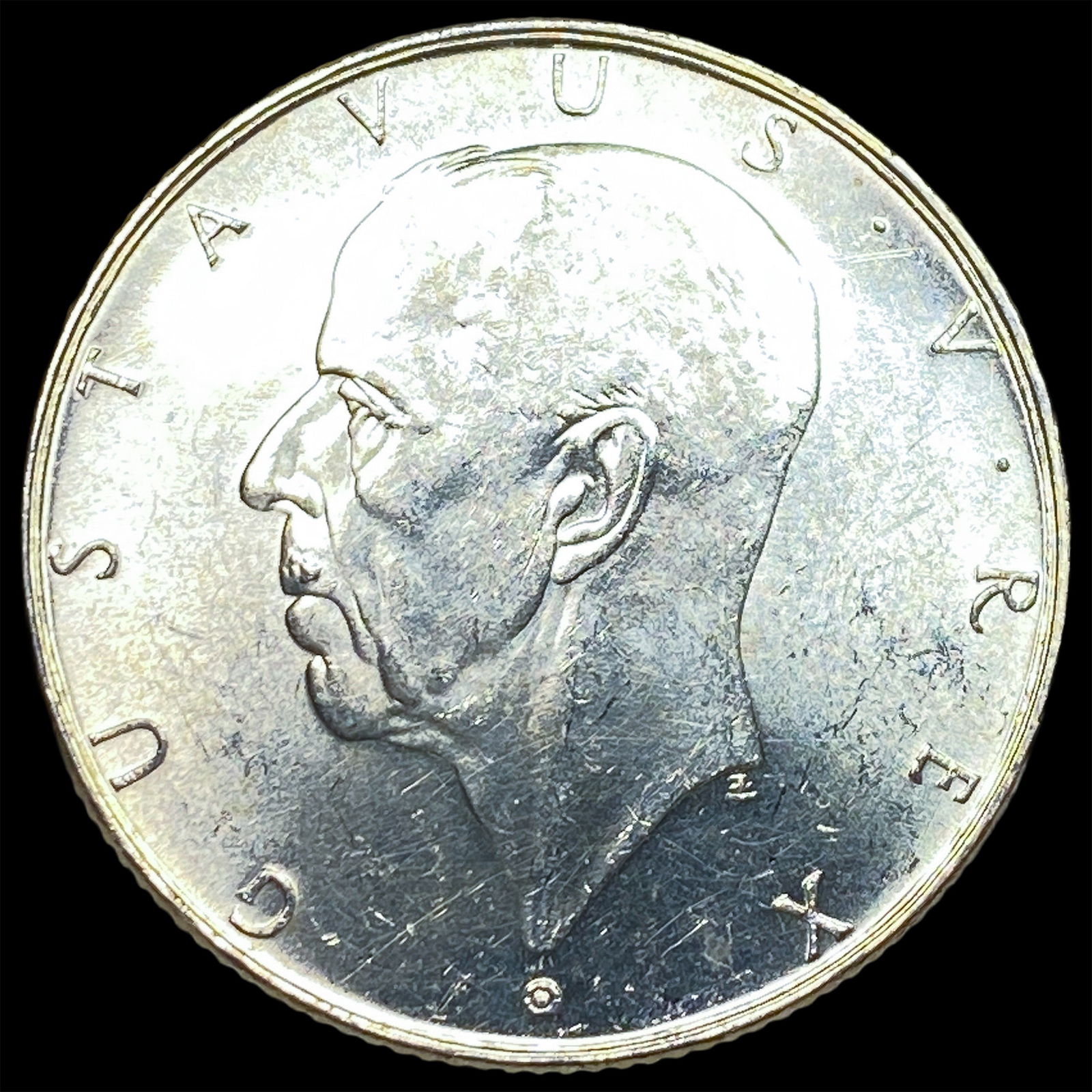 1938 Sweden Silver 2 Kroner UNCIRCULATED: 1938 Sweden Silver 2 Kroner UNCIRCULATED