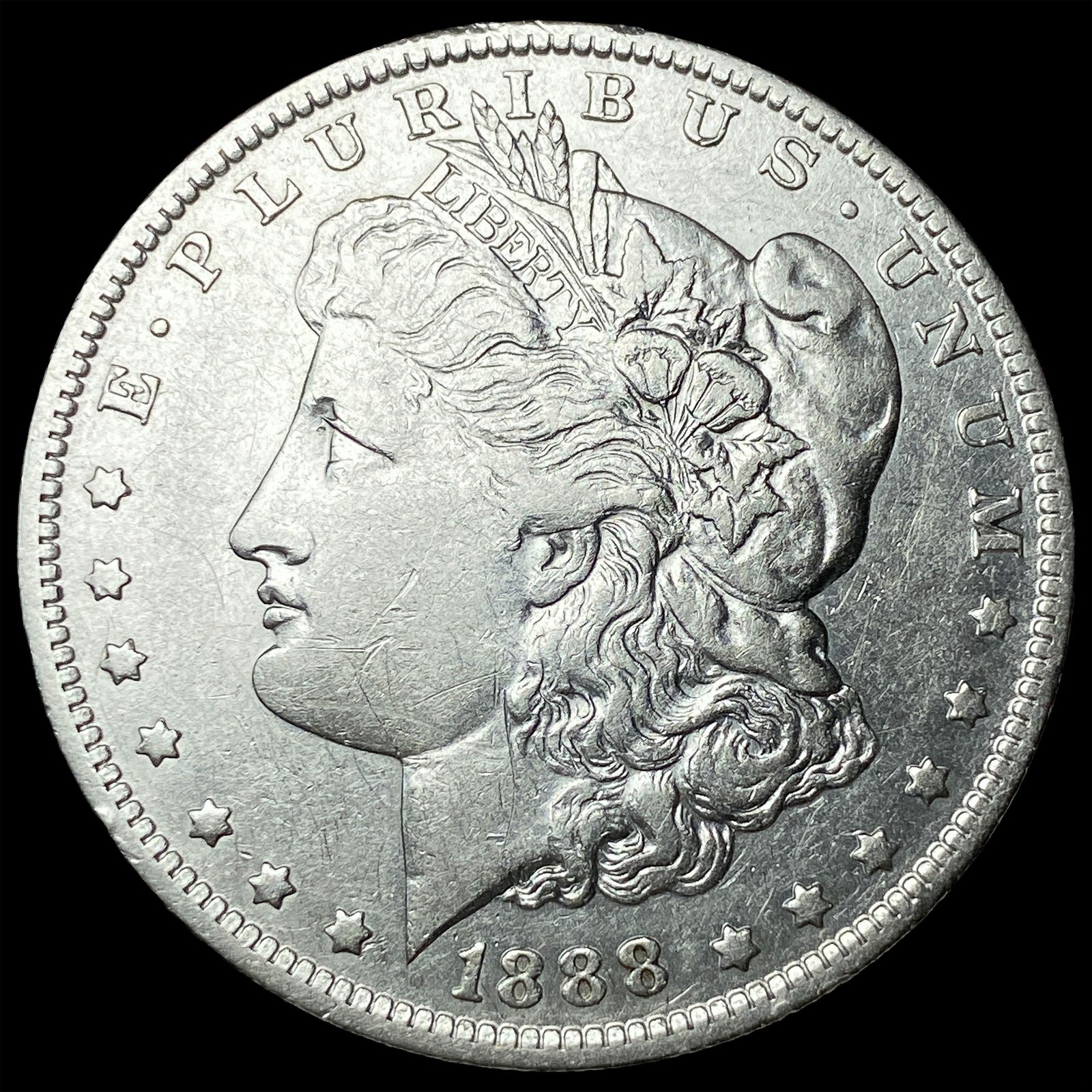 1888-O Silver Morgan Dollar CLOSELY UNCIRCULATED: 1888-O Silver Morgan Dollar CLOSELY UNCIRCULATED