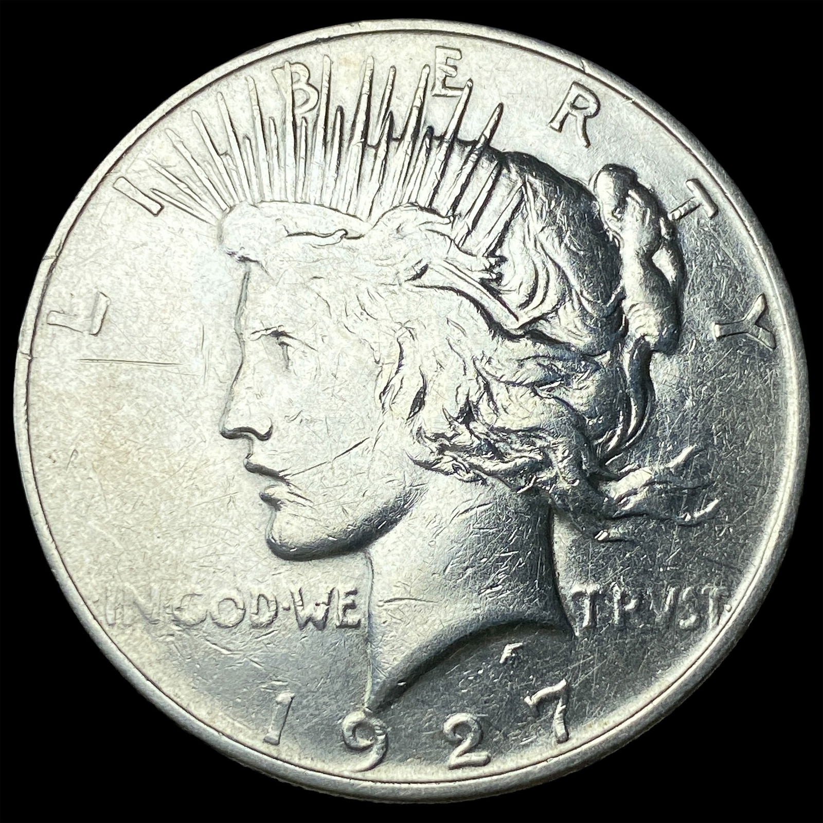 1927 Silver Peace Dollar HIGH GRADE: 1927 Silver Peace Dollar HIGH GRADE