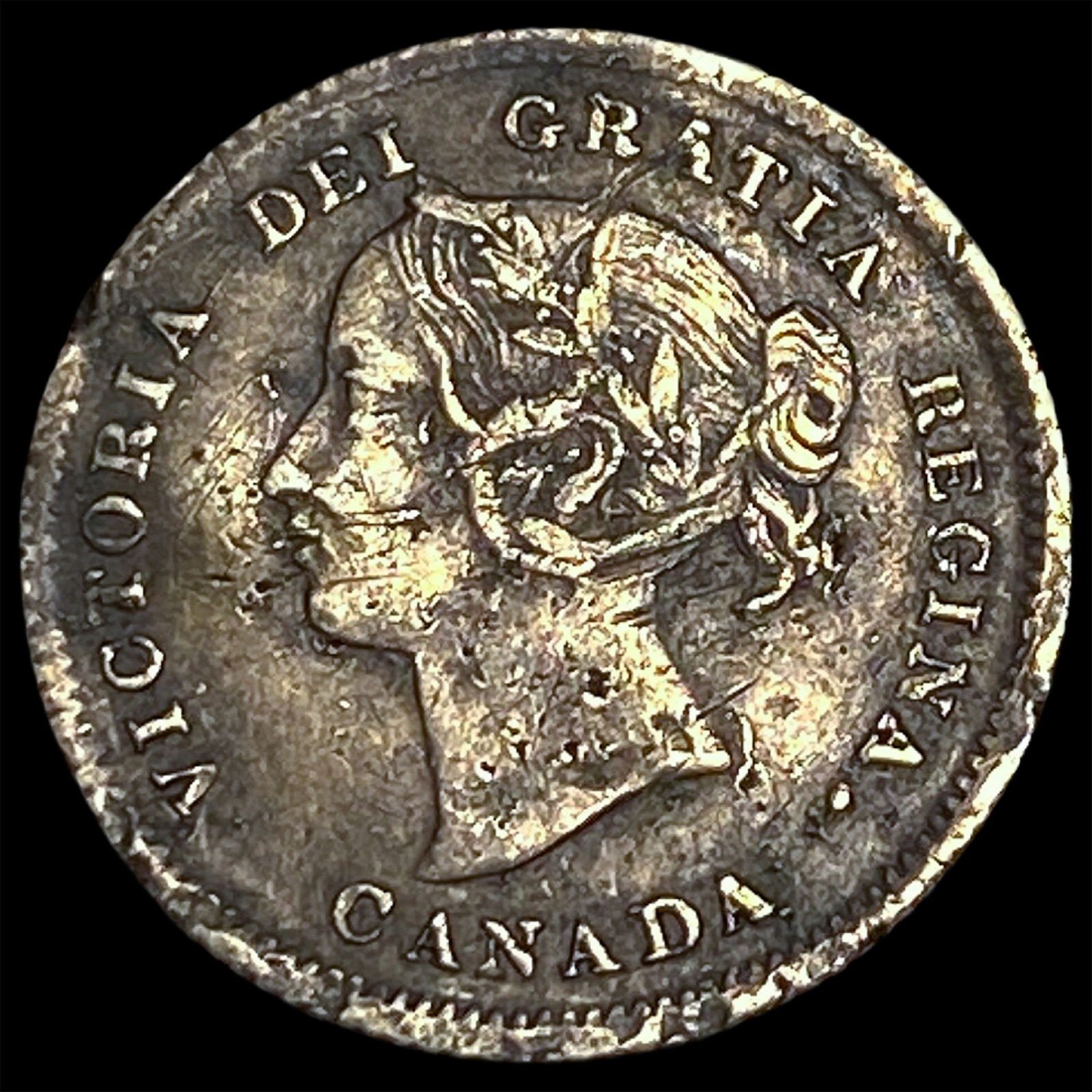 1893 Canada Silver 5 Cents CLOSELY UNCIRCULATED: 1893 Canada Silver 5 Cents CLOSELY UNCIRCULATED