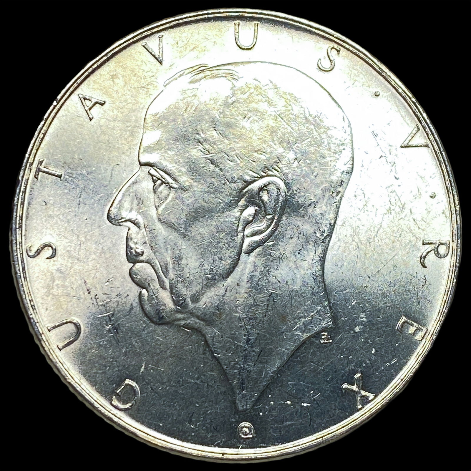 1938 Sweden Silver 2 Kroner UNCIRCULATED: 1938 Sweden Silver 2 Kroner UNCIRCULATED