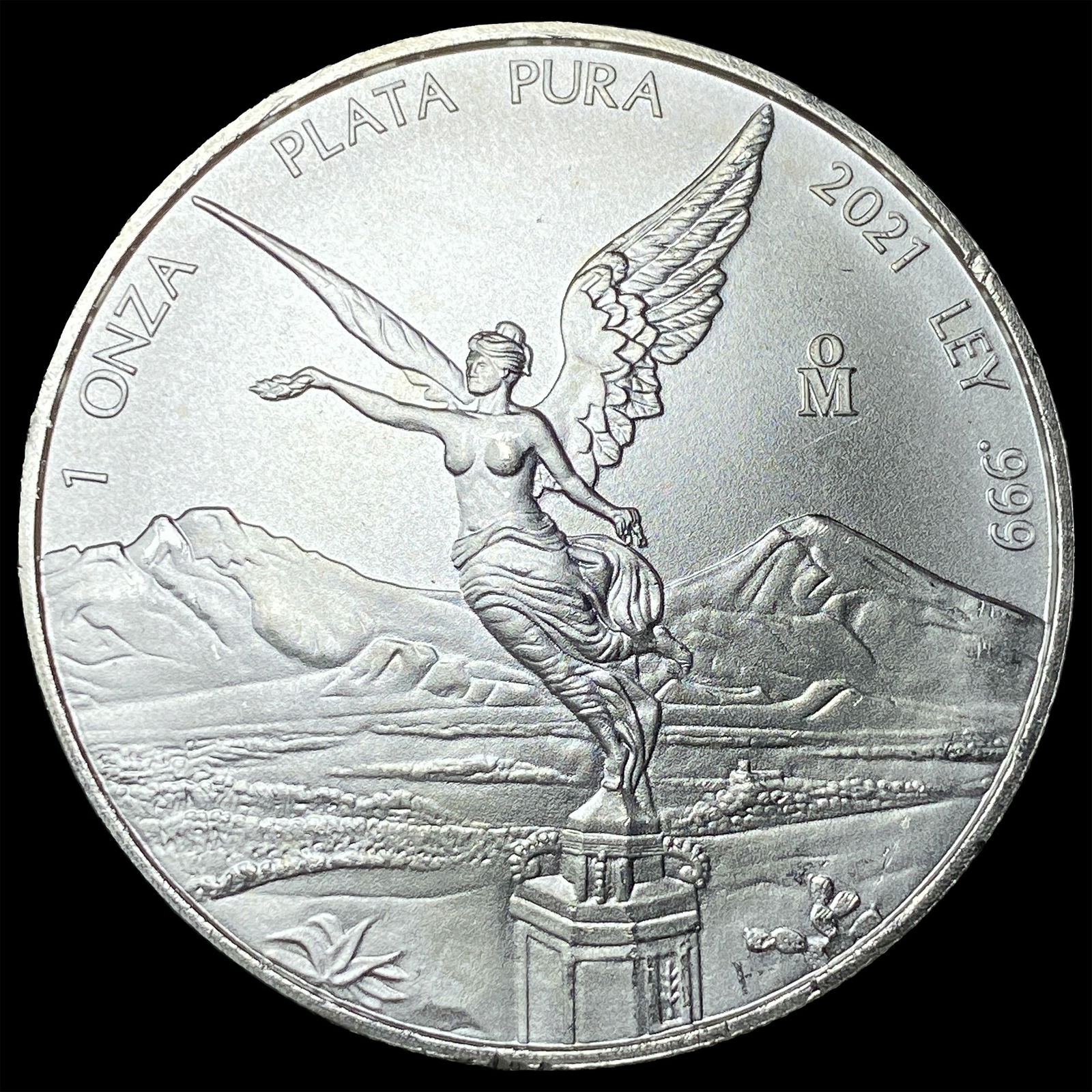 2021 Mexico 1 oz Silver Libertad GEM BU: 2021 Mexico 1 oz Silver Libertad GEM BU
