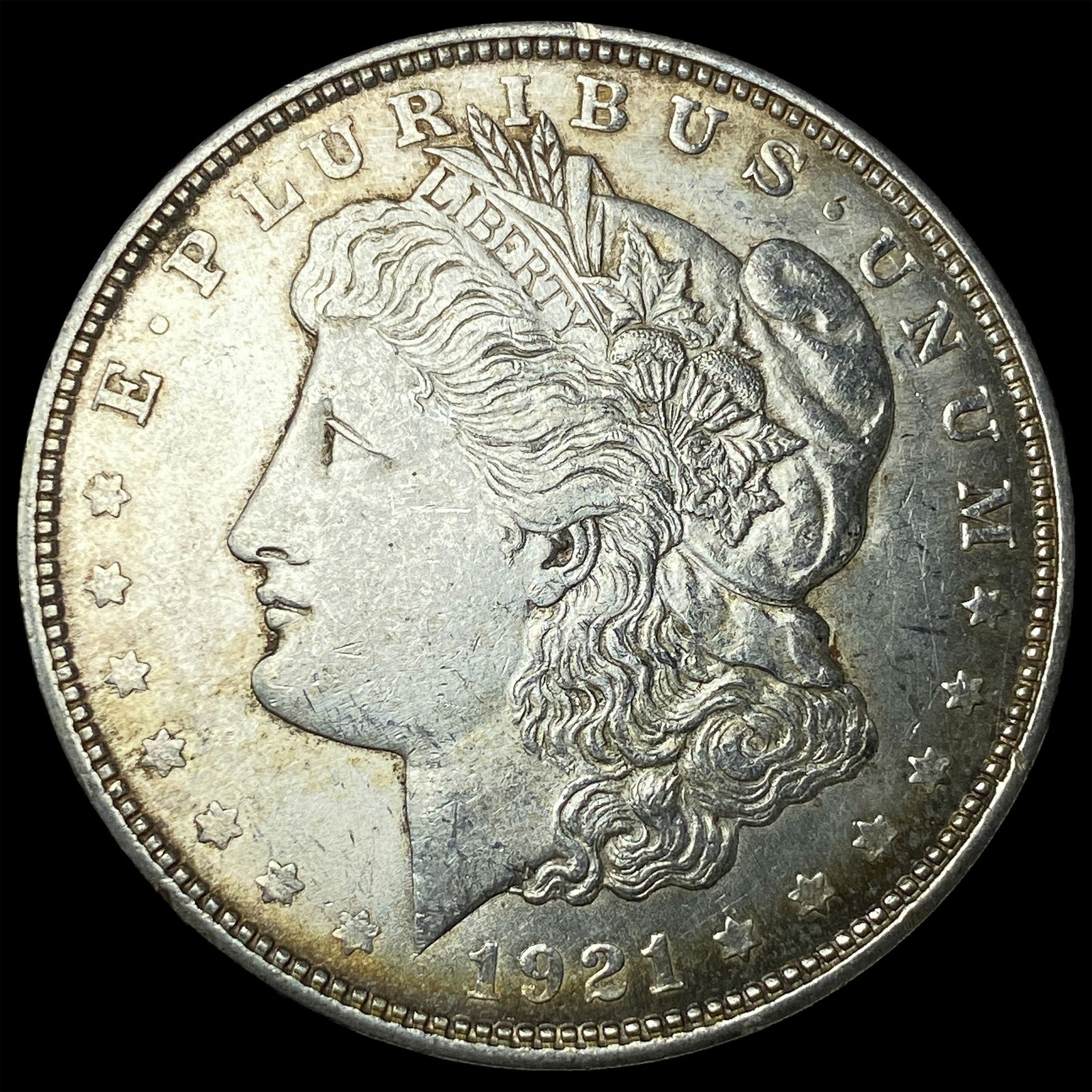 1921-D Silver Morgan Dollar CLOSELY UNCIRCULATED: 1921-D Silver Morgan Dollar CLOSELY UNCIRCULATED