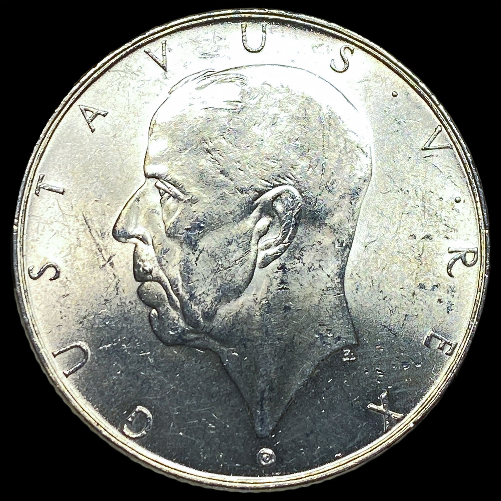 1938 Sweden Silver 2 Kroner UNCIRCULATED: 1938 Sweden Silver 2 Kroner UNCIRCULATED