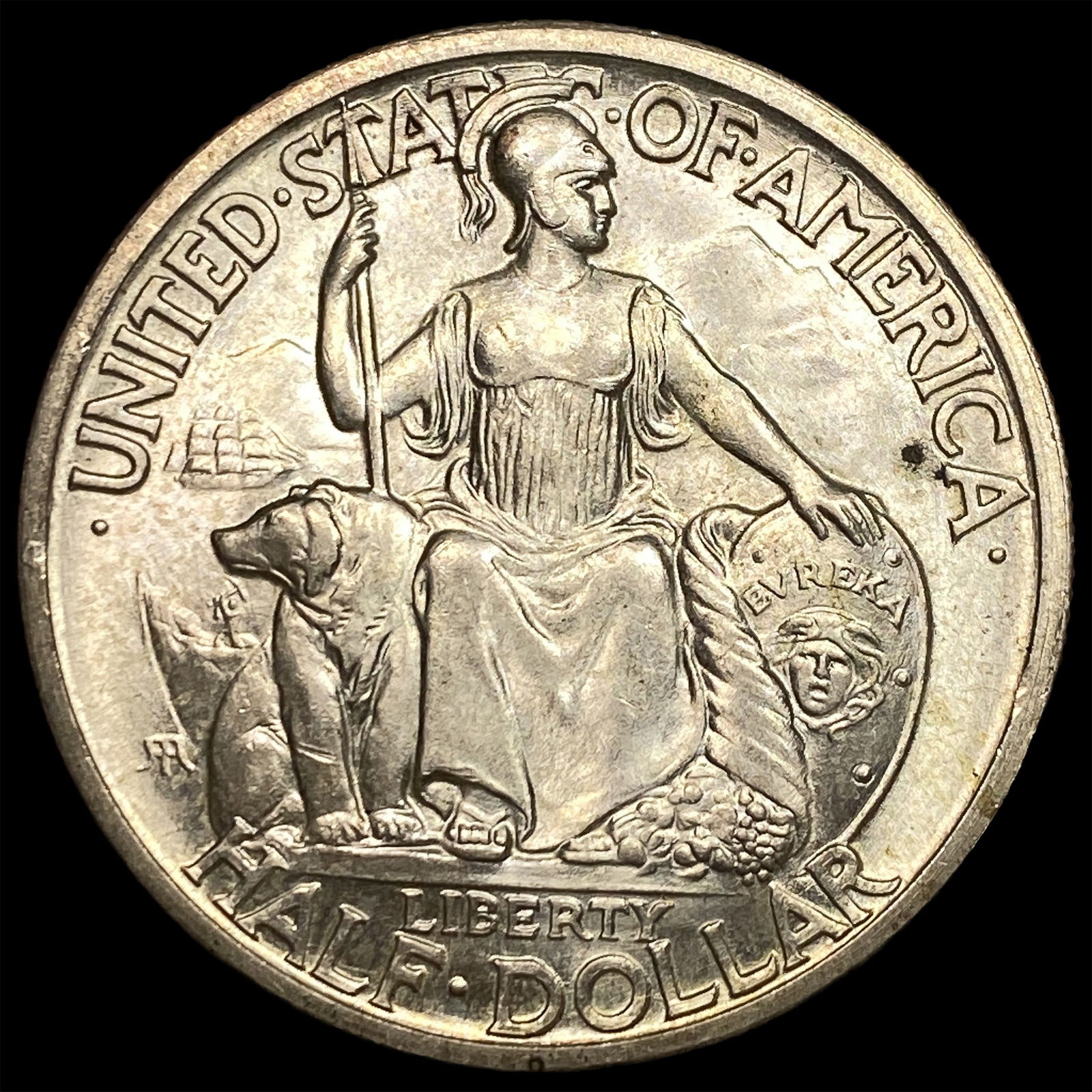 1935 Silver Half Dollar California-Pacific Expo CHOICE BU: 1935 Silver Half Dollar California-Pacific Expo CHOICE BU