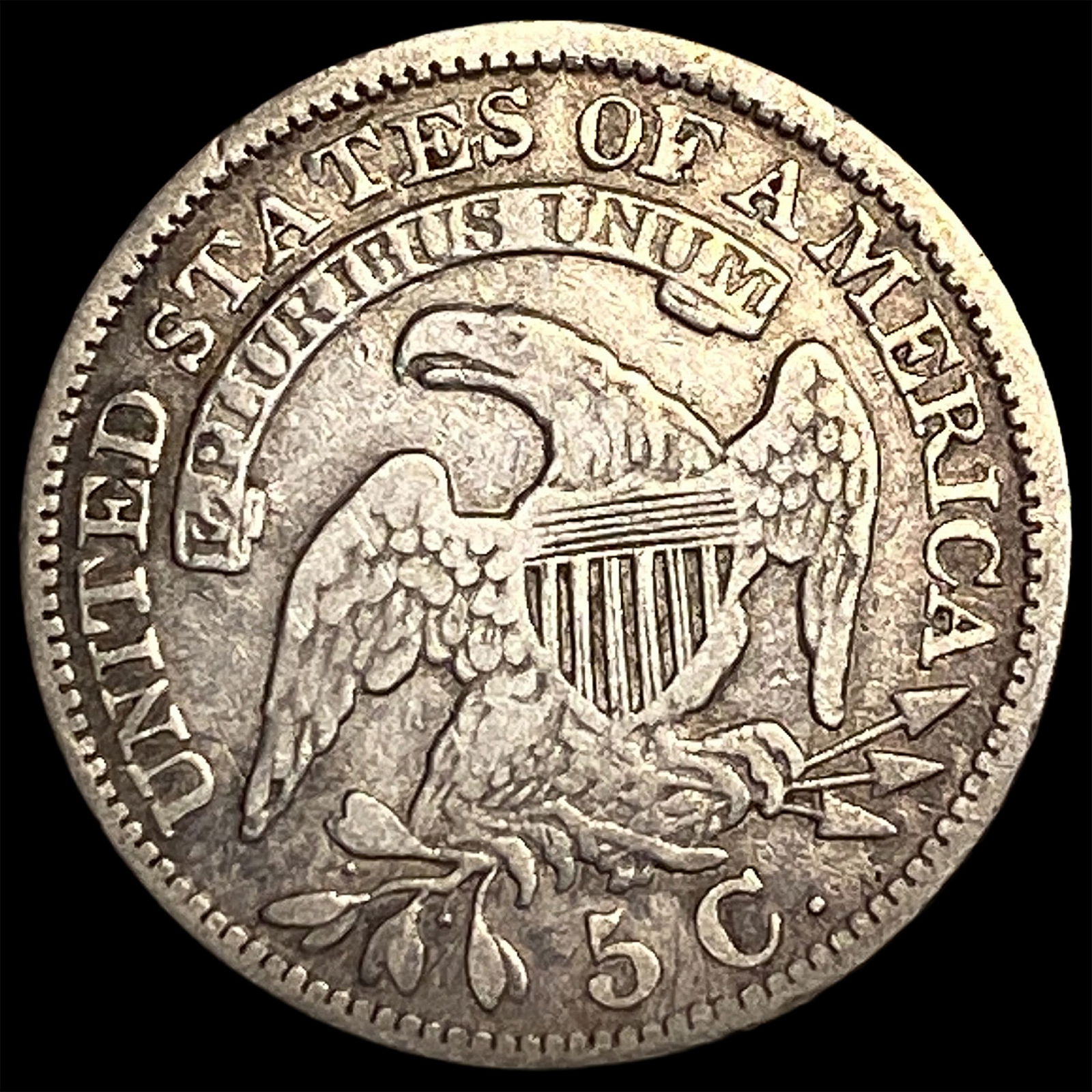 1830 Capped Bust Half Dime ABOUT UNCIRCULATED - 2