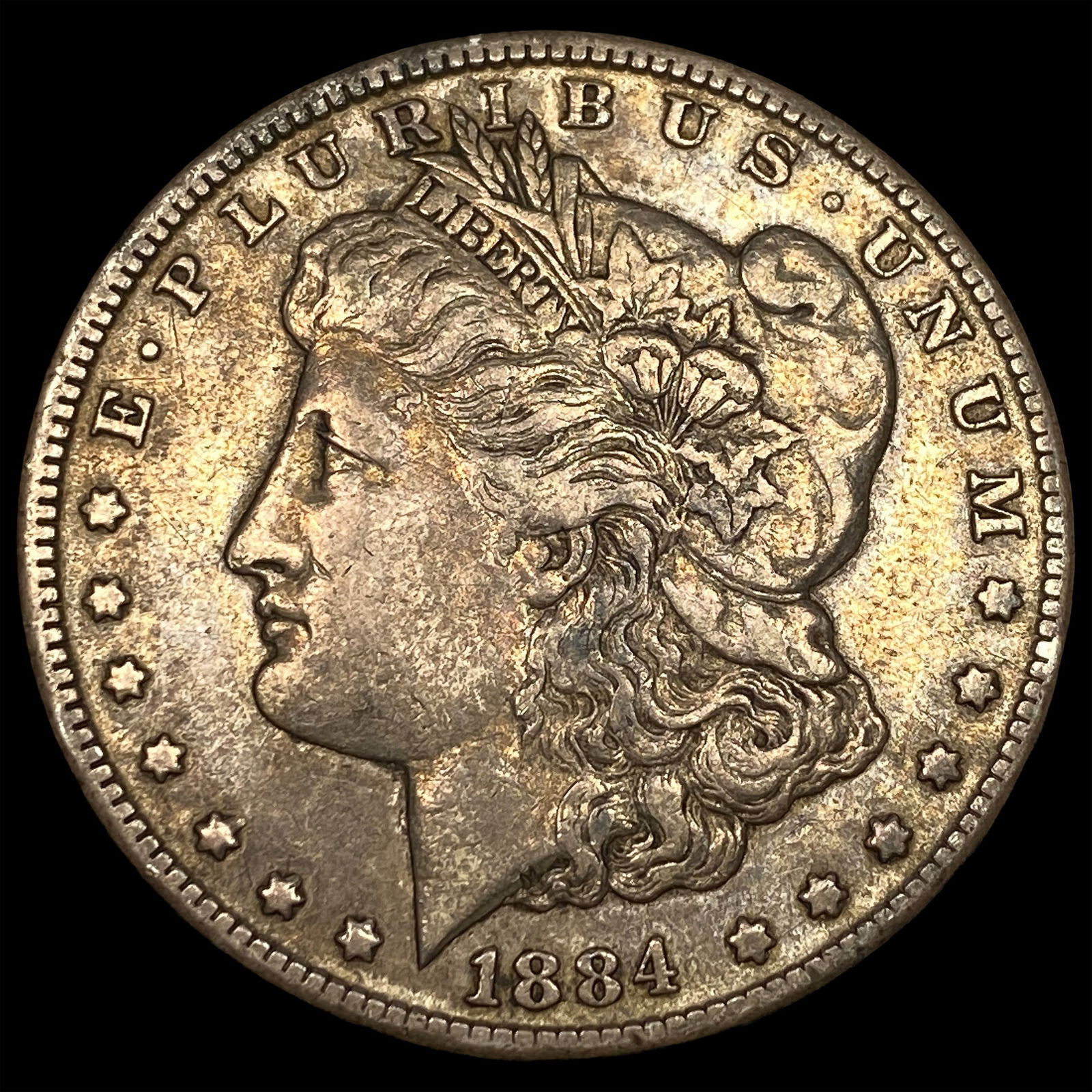 1884-CC Silver Morgan Dollar NEARLY UNCIRCULATED: 1884-CC Silver Morgan Dollar NEARLY UNCIRCULATED