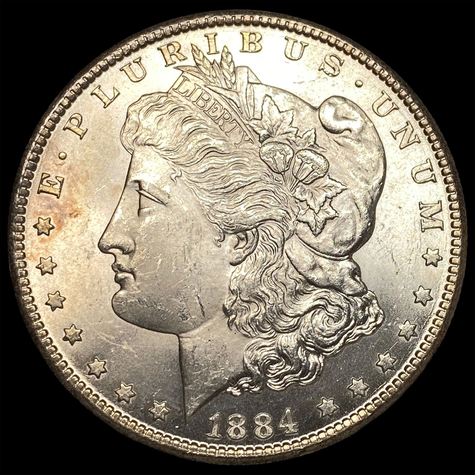 1884-CC Silver Morgan Dollar CHOICE BU: 1884-CC Silver Morgan Dollar CHOICE BU