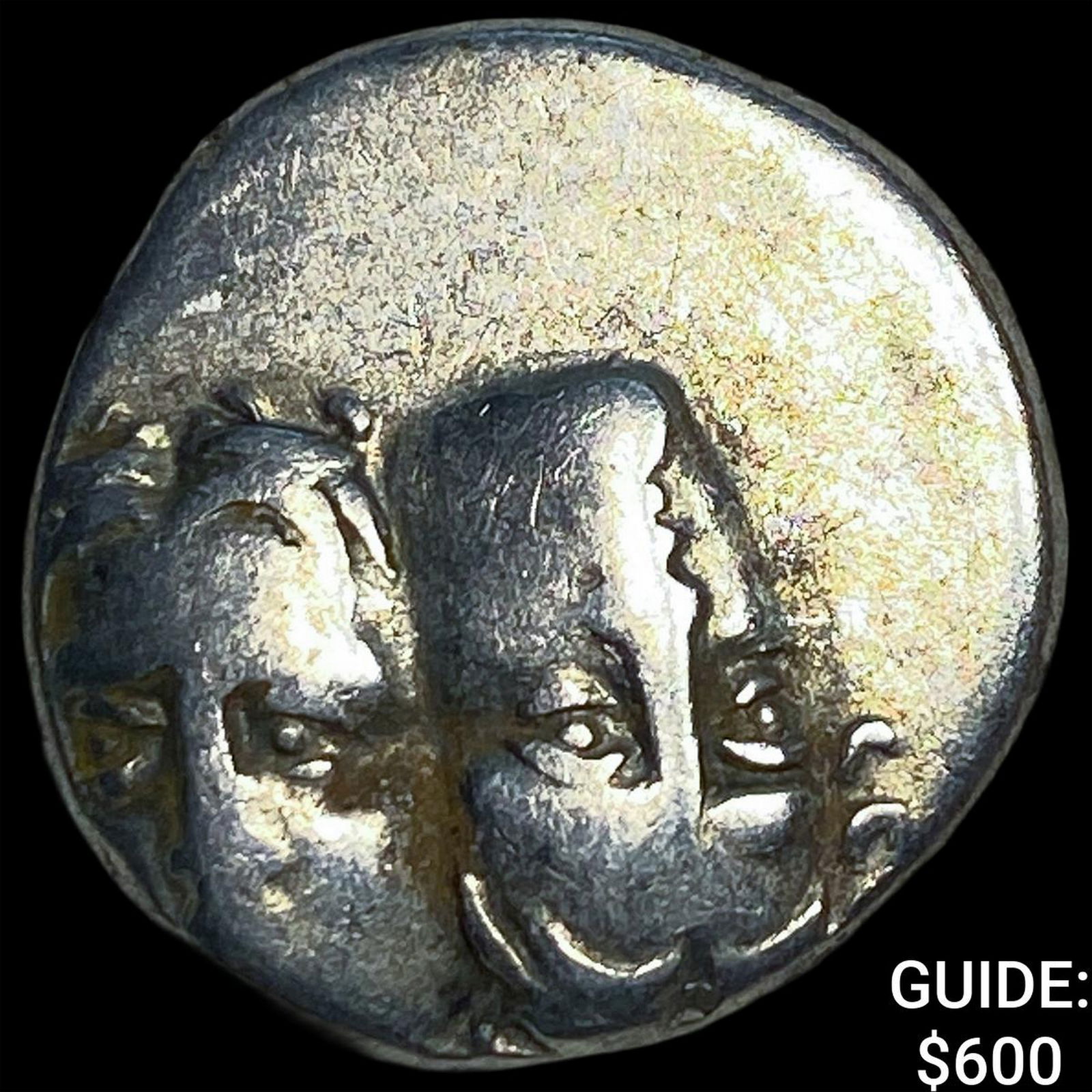 Ancient Greece Moesia, Istros 4th Century BC Silver Drachm NEARLY UNCIRCULATED: Ancient Greece Moesia, Istros 4th Century BC Silver Drachm NEARLY UNCIRCULATED