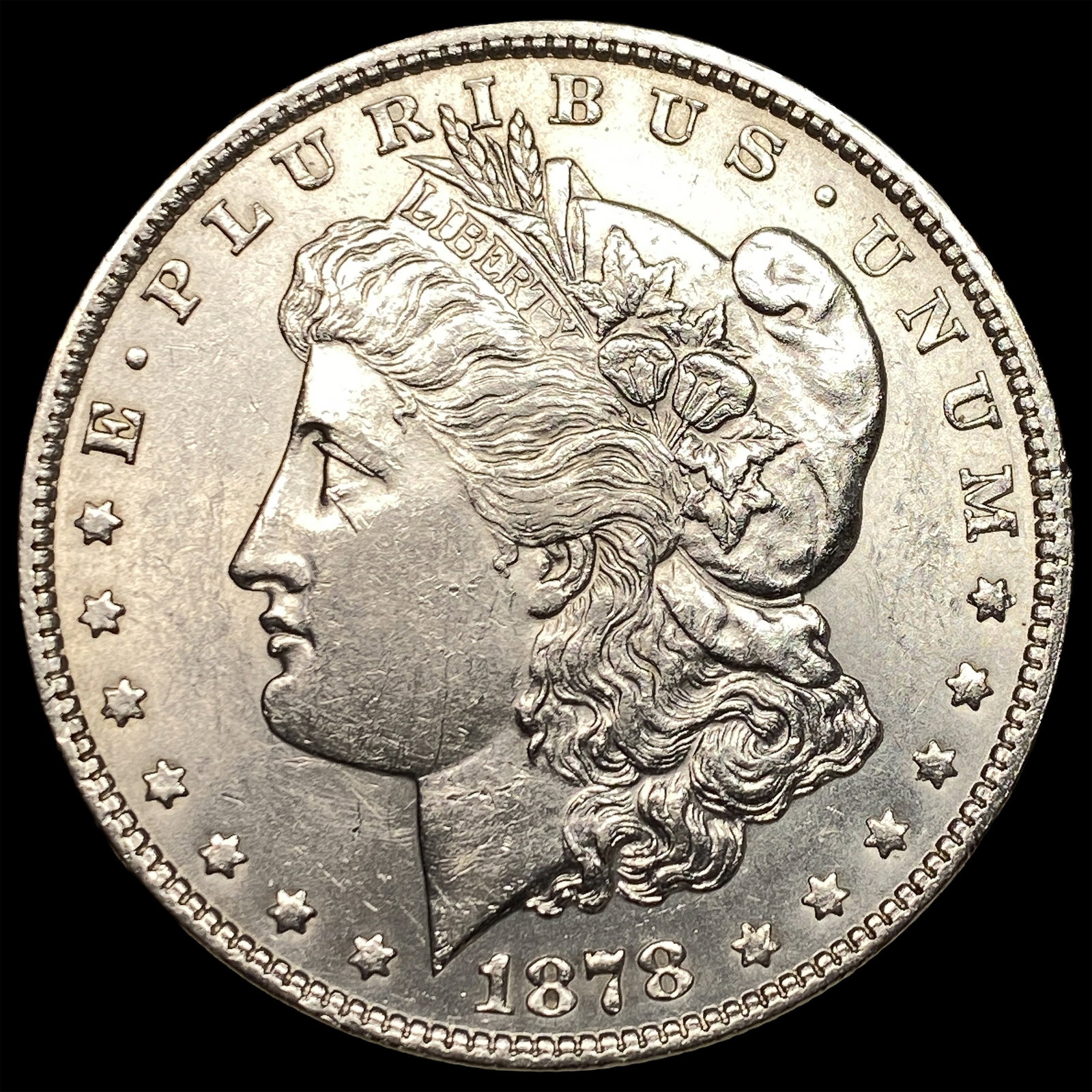 1878 Silver Morgan Dollar UNCIRCULATED: 1878 Silver Morgan Dollar UNCIRCULATED