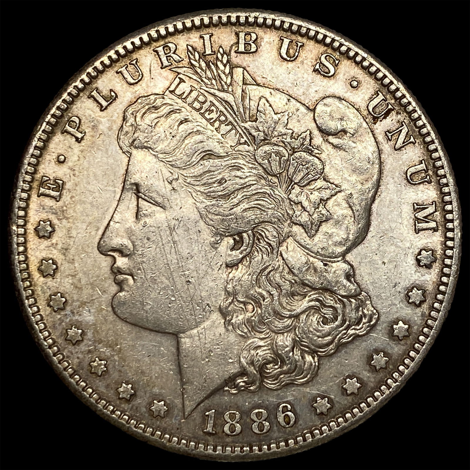 1886-S Silver Morgan Dollar CHOICE BU: 1886-S Silver Morgan Dollar CHOICE BU