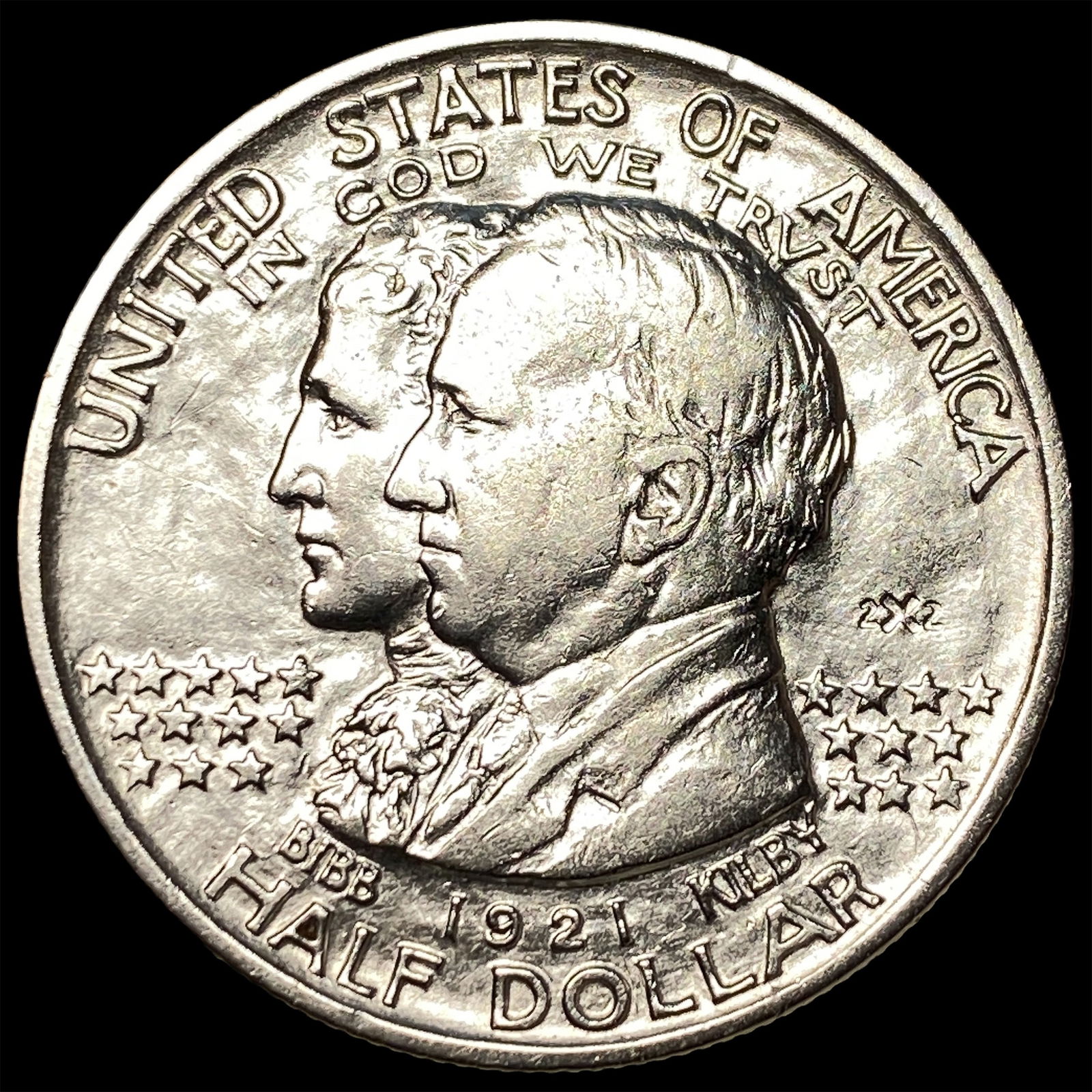 1921 Alabama Centennial Half Dollar NEARLY UNCIRCULATED (1 of 2)