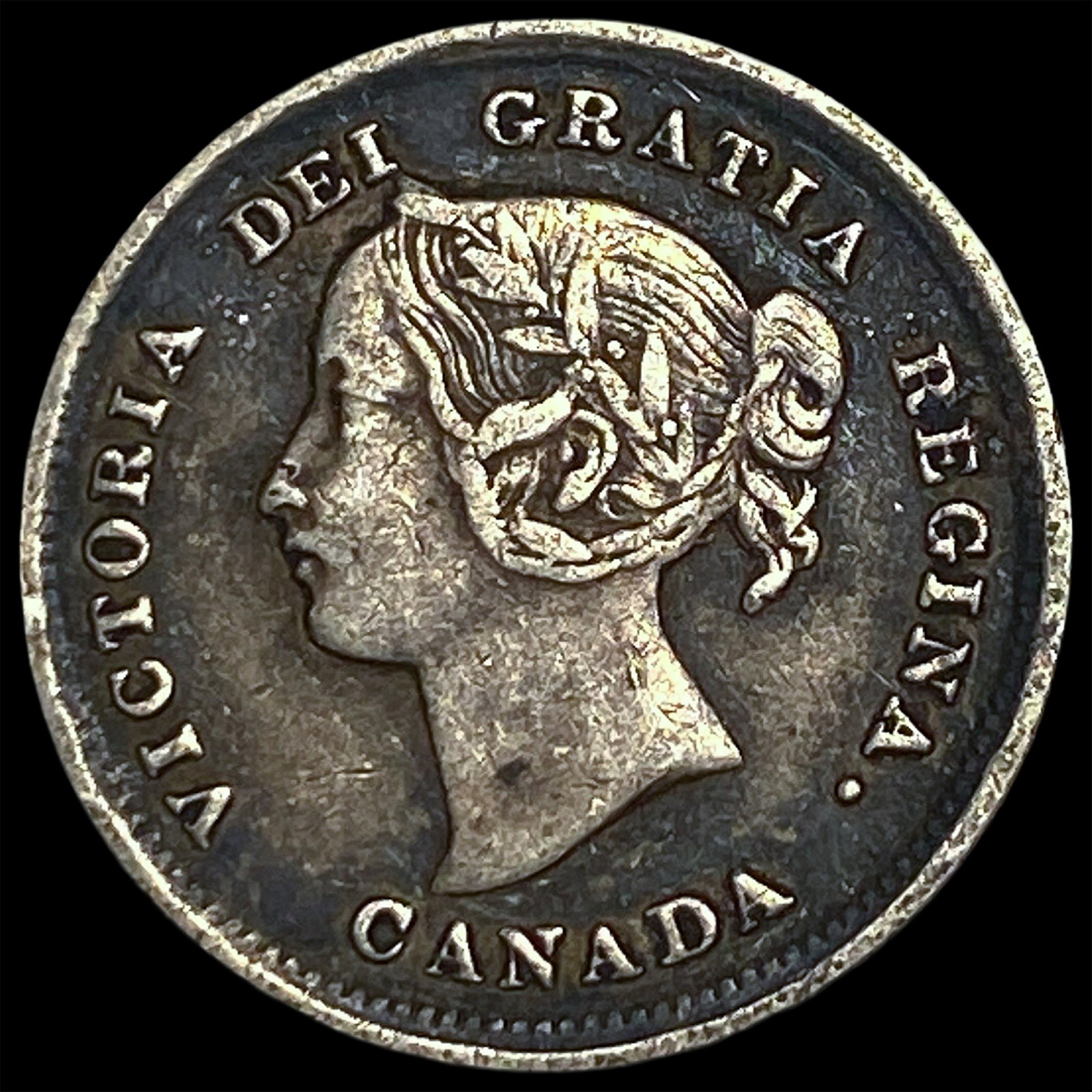 1897 Canada Silver 5 Cents CLOSELY UNCIRCULATED: 1897 Canada Silver 5 Cents CLOSELY UNCIRCULATED