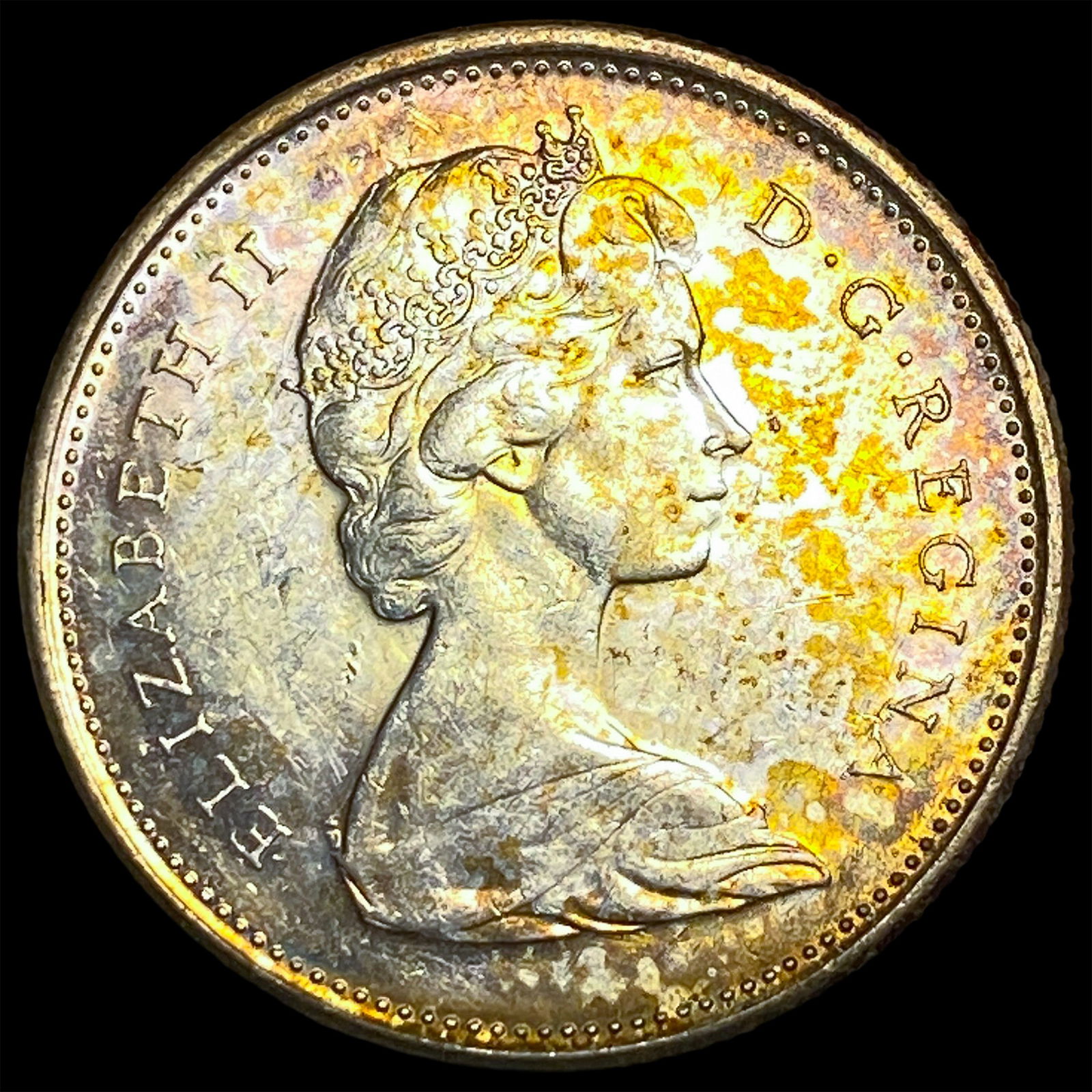 1968 Canada Silver 25 Cents CLOSELY UNCIRCULATED (1 of 2)