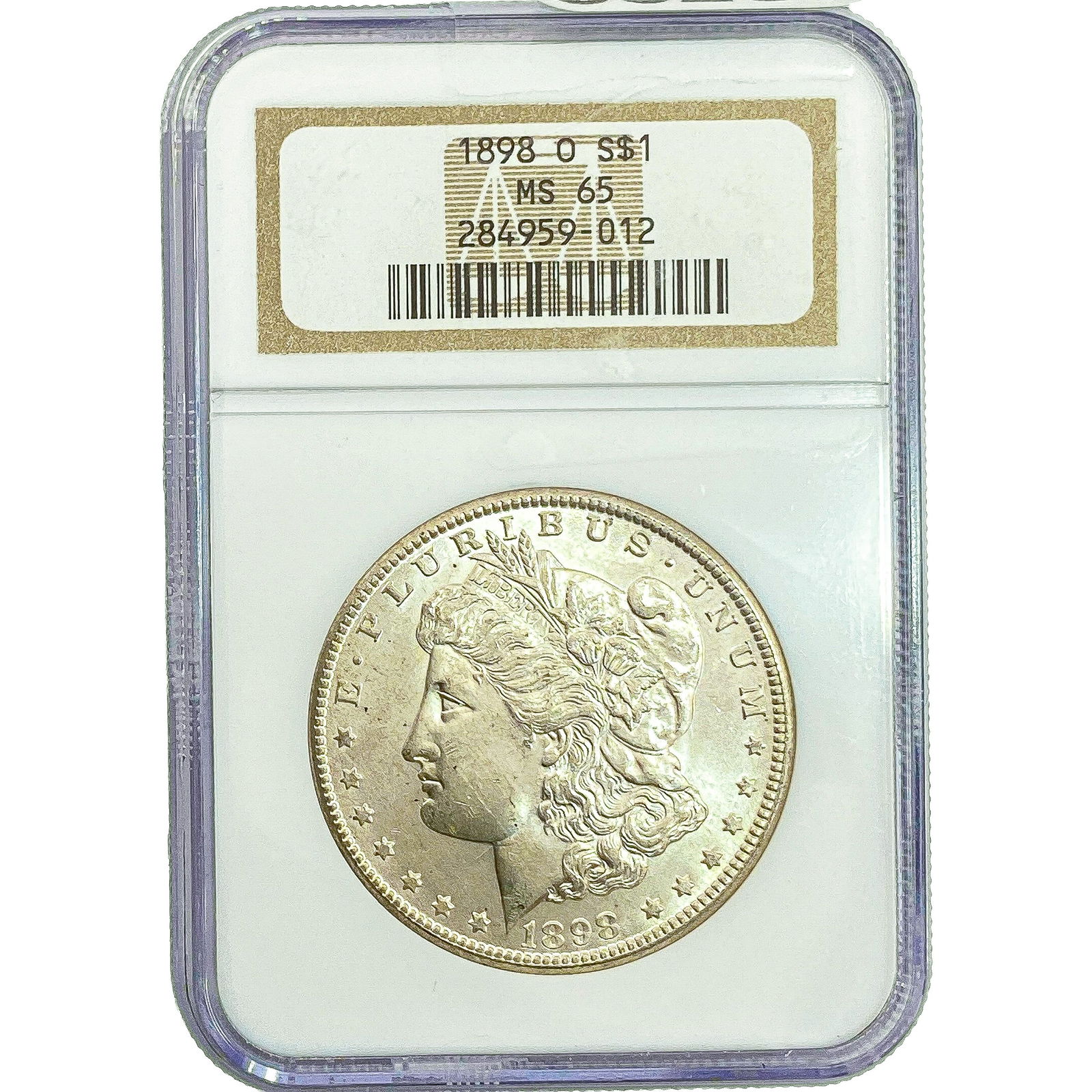 1898-O Morgan Silver Dollar NGC MS65 (1 of 2)