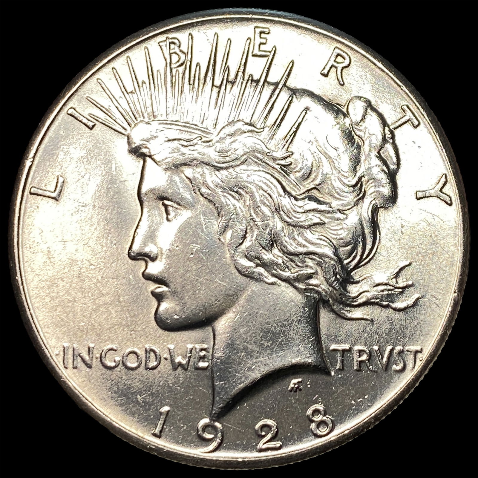1928 Silver Peace Dollar UNCIRCULATED: 1928 Silver Peace Dollar UNCIRCULATED