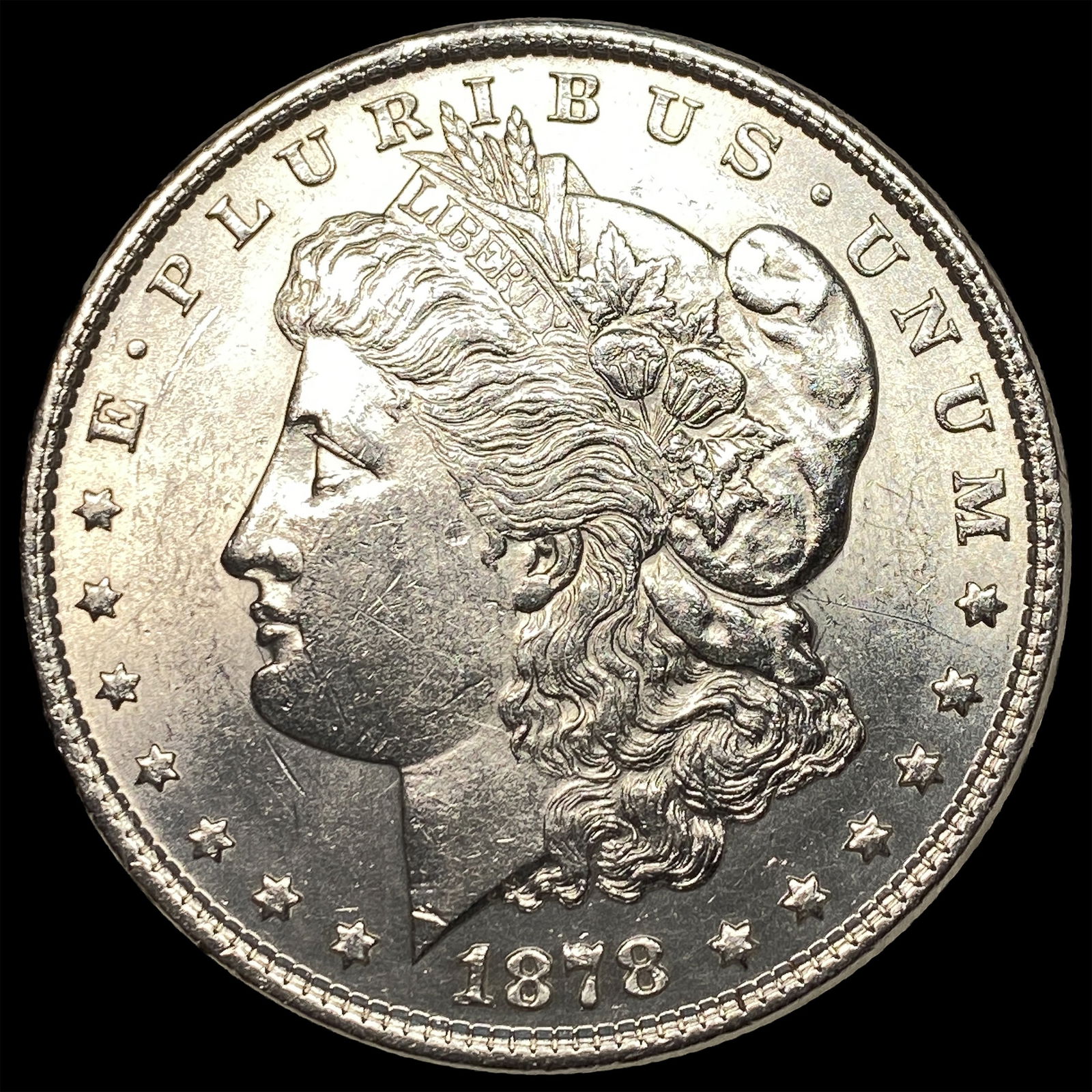 1878 Silver Morgan Dollar UNCIRCULATED: 1878 Silver Morgan Dollar UNCIRCULATED