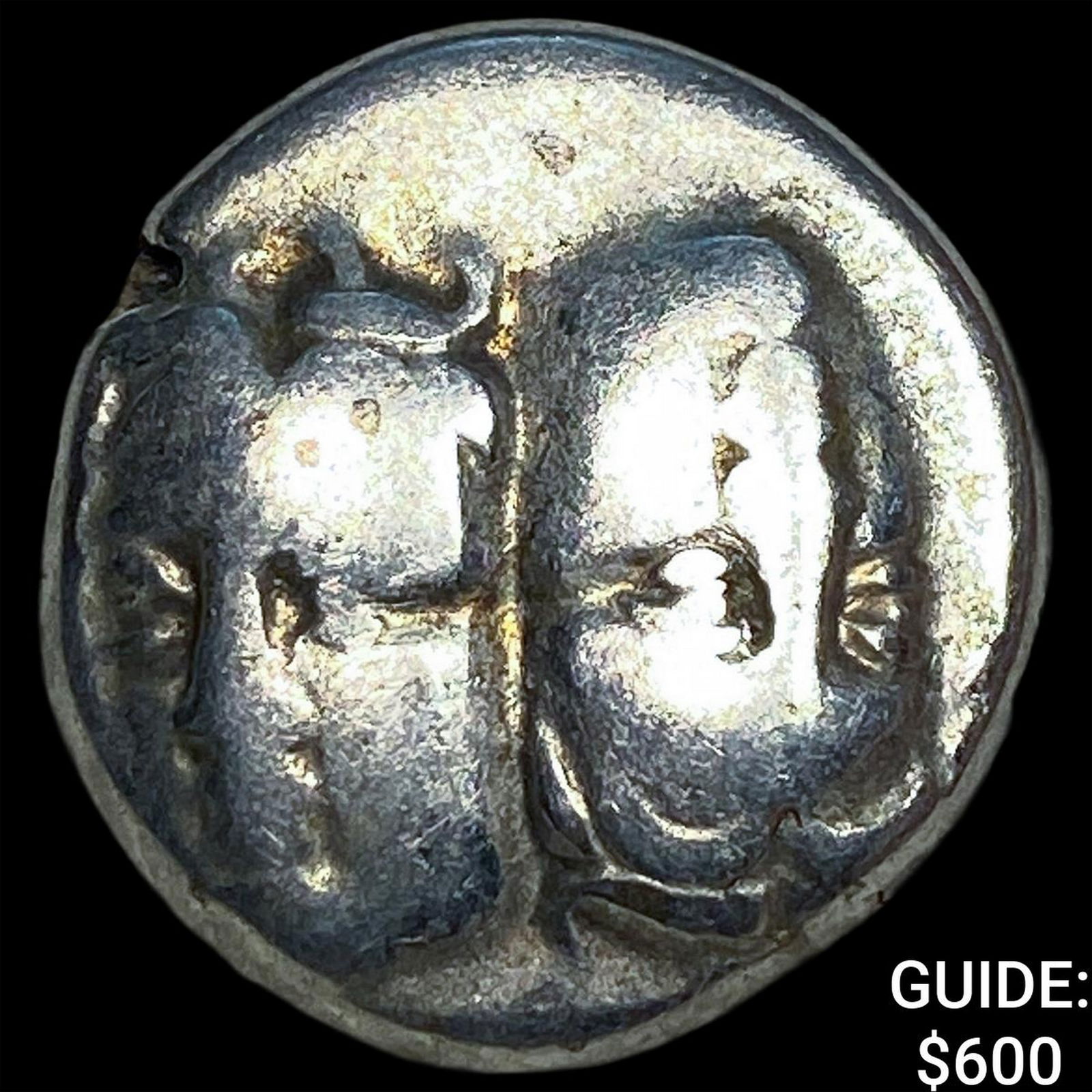 Ancient Greece Moesia, Istros 4th Century BC Silver Drachm NEARLY UNCIRCULATED: Ancient Greece Moesia, Istros 4th Century BC Silver Drachm NEARLY UNCIRCULATED