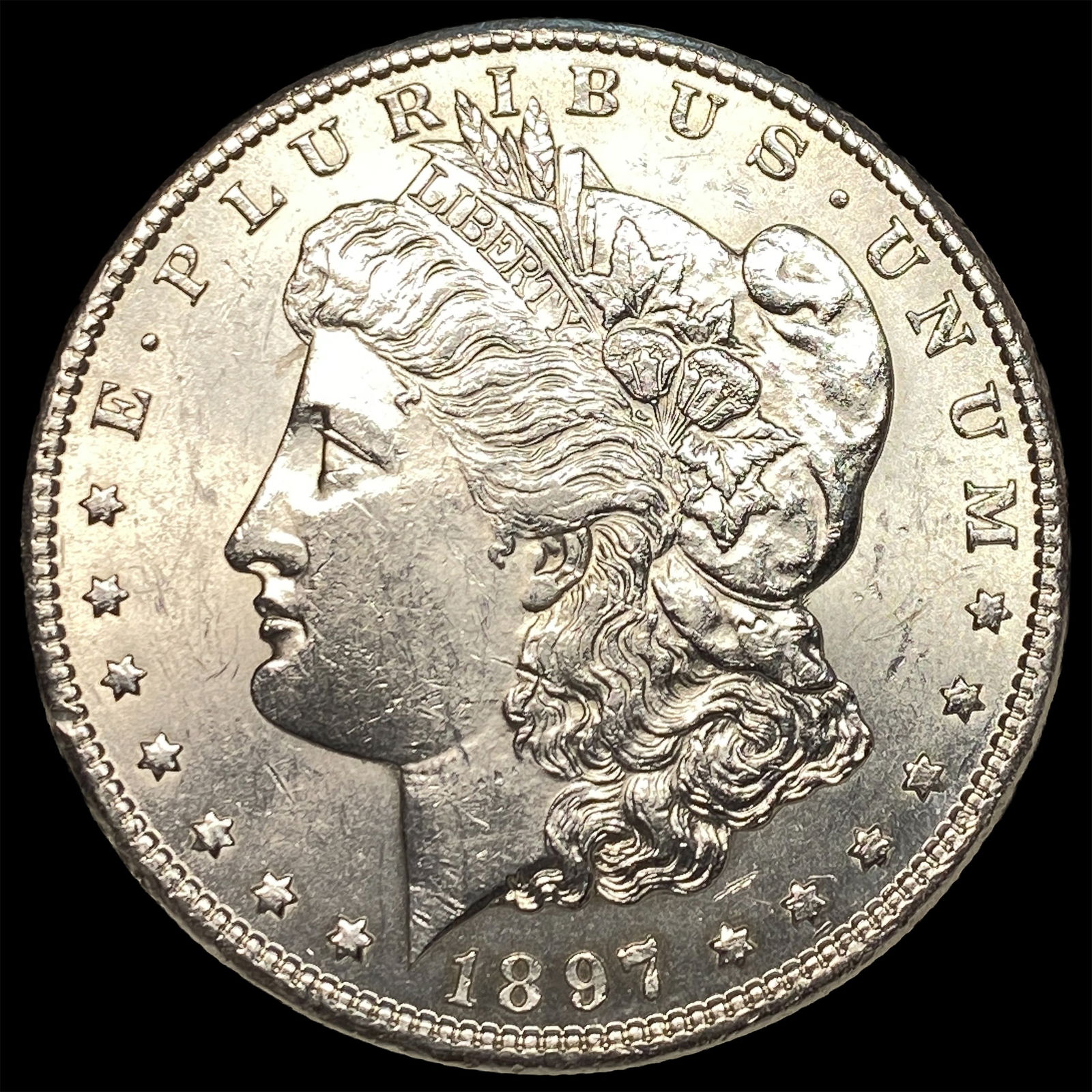 1897-S Silver Morgan Dollar UNCIRCULATED: 1897-S Silver Morgan Dollar UNCIRCULATED
