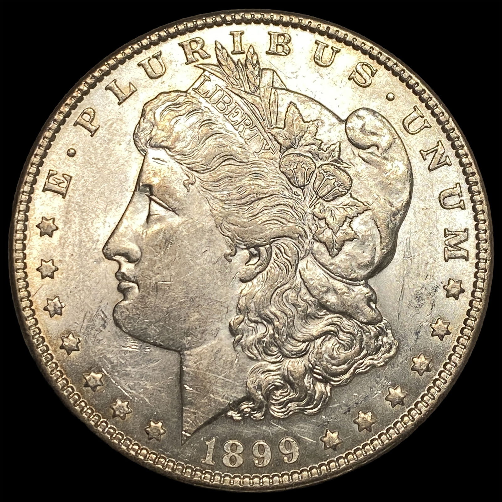 1899 Silver Morgan Dollar CHOICE AU: 1899 Silver Morgan Dollar CHOICE AU