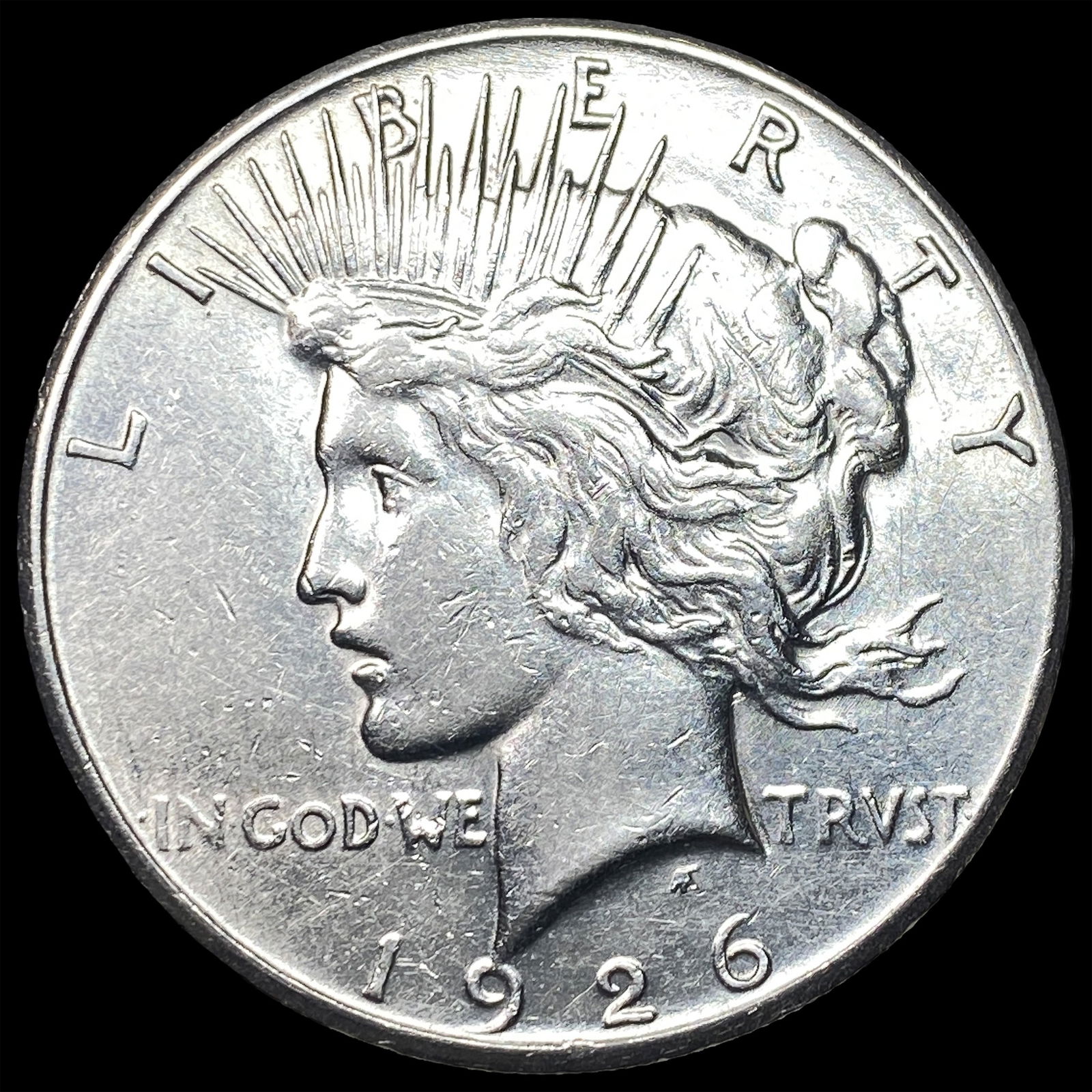 1926 Peace Silver Dollar CLOSELY UNCIRCULATED: 1926 Peace Silver Dollar CLOSELY UNCIRCULATED