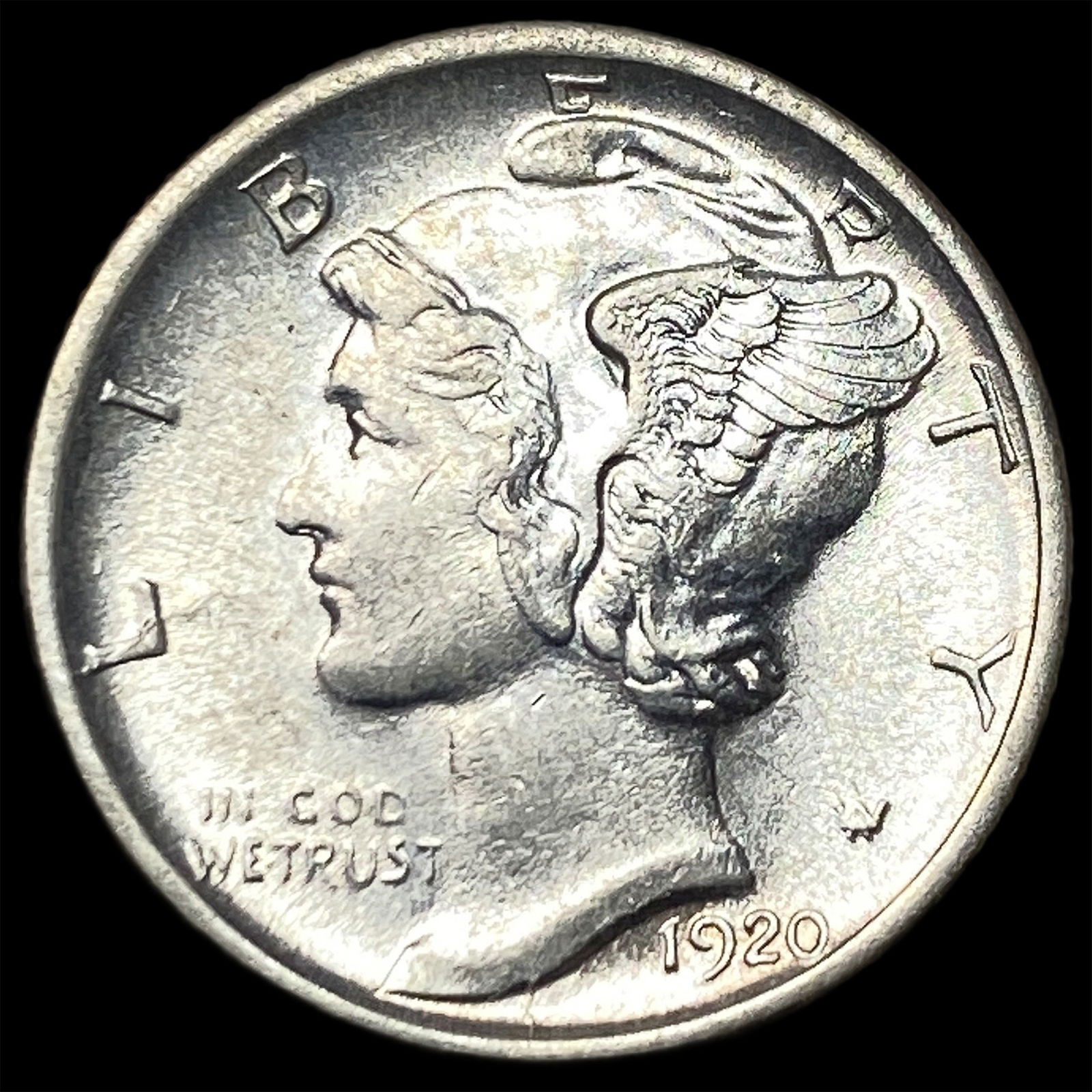 1920 Mercury Dime UNCIRCULATED (1 of 2)