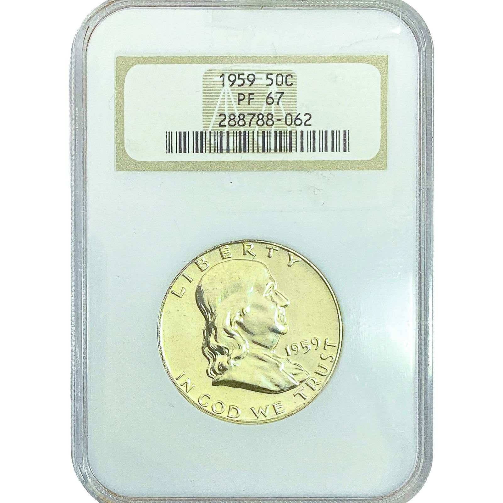 1959 Franklin Half Dollar NGC PF67 (1 of 2)