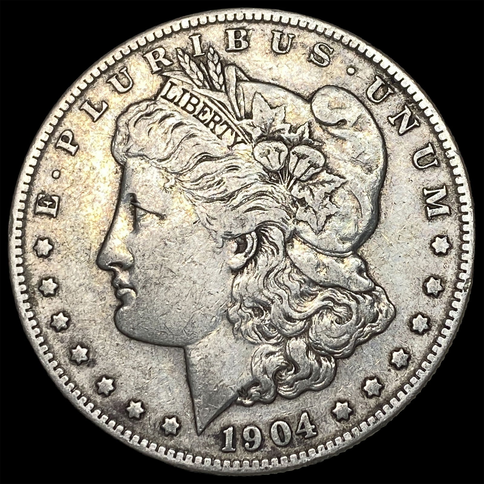1904-S Silver Morgan Dollar NEARLY UNCIRCULATED (1 of 2)