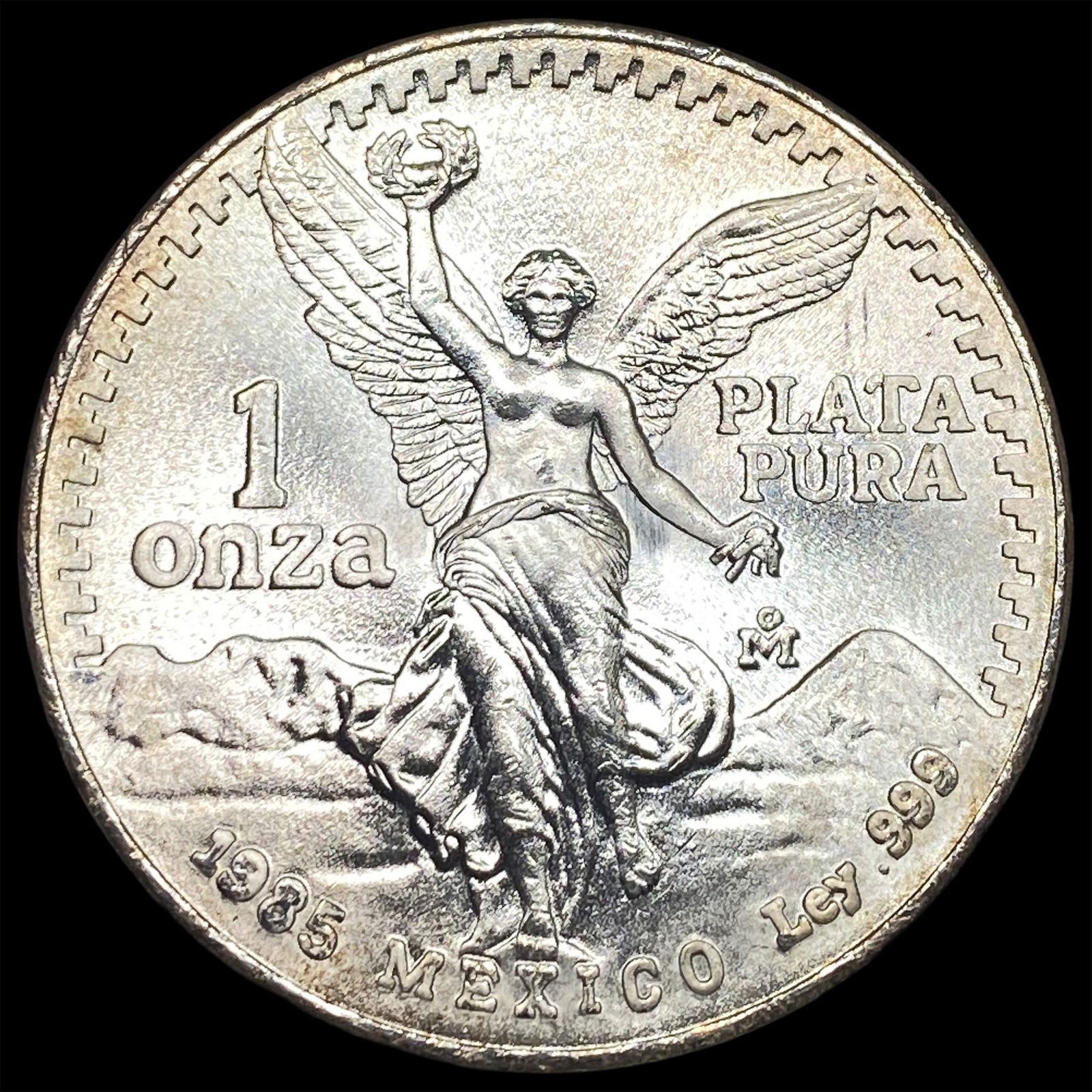 1985 Mexico Silver 1 Onza Libertad CHOICE BU: 1985 Mexico Silver 1 Onza Libertad CHOICE BU