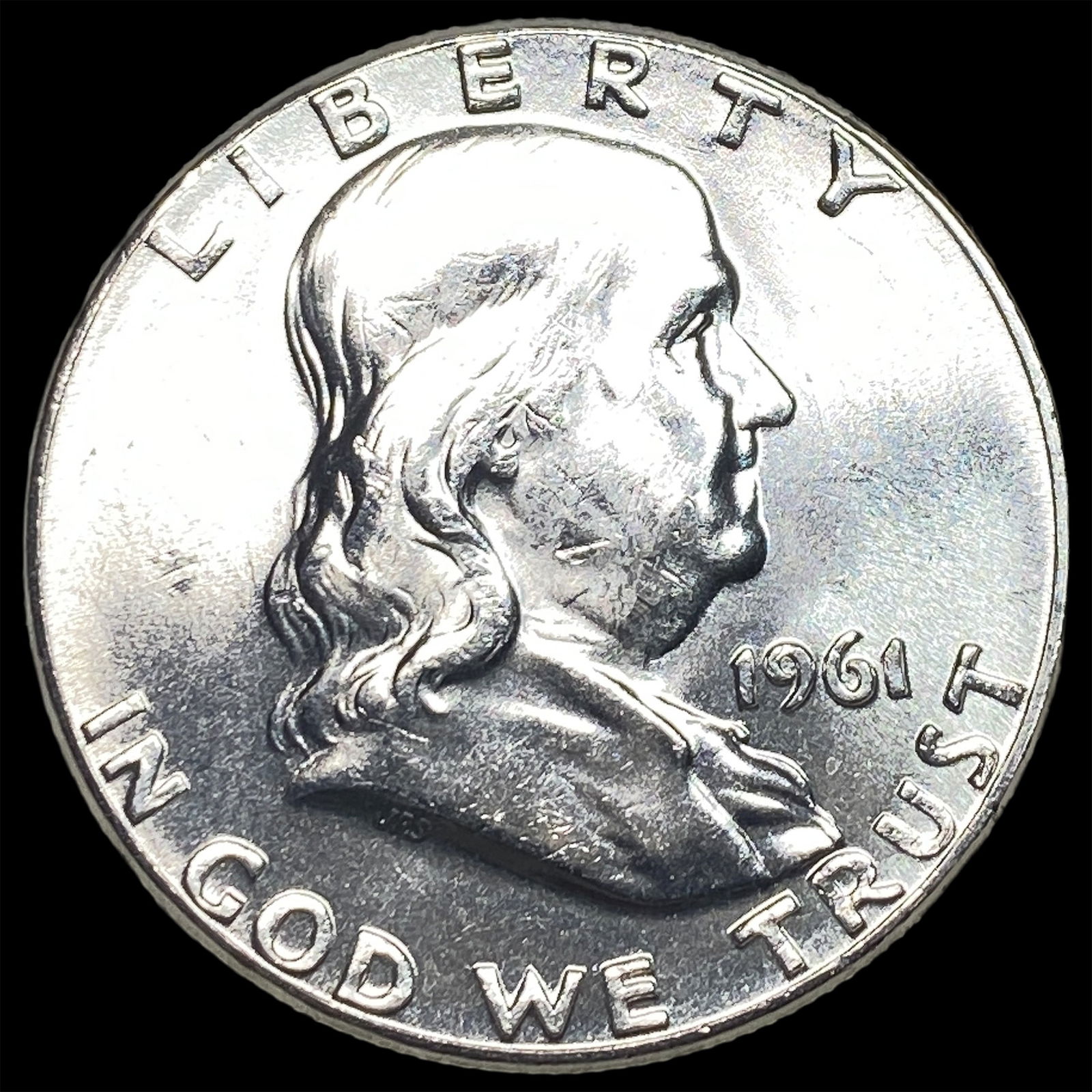 1961 Franklin Silver Half Dollar CHOICE PROOF (1 of 2)