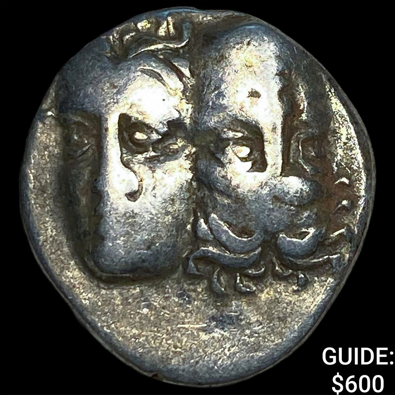Ancient Greece Moesia, Istros 4th Century BC Silver Drachm NEARLY UNCIRCULATED: Ancient Greece Moesia, Istros 4th Century BC Silver Drachm NEARLY UNCIRCULATED