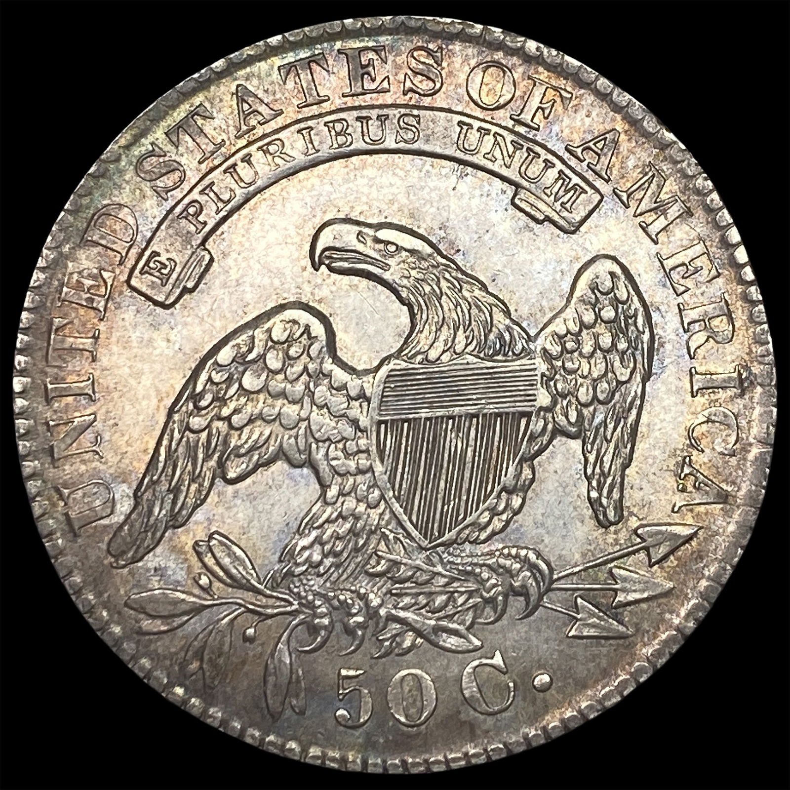 1834 Capped Bust Half Dollar CLOSELY UNCIRCULATED - 2