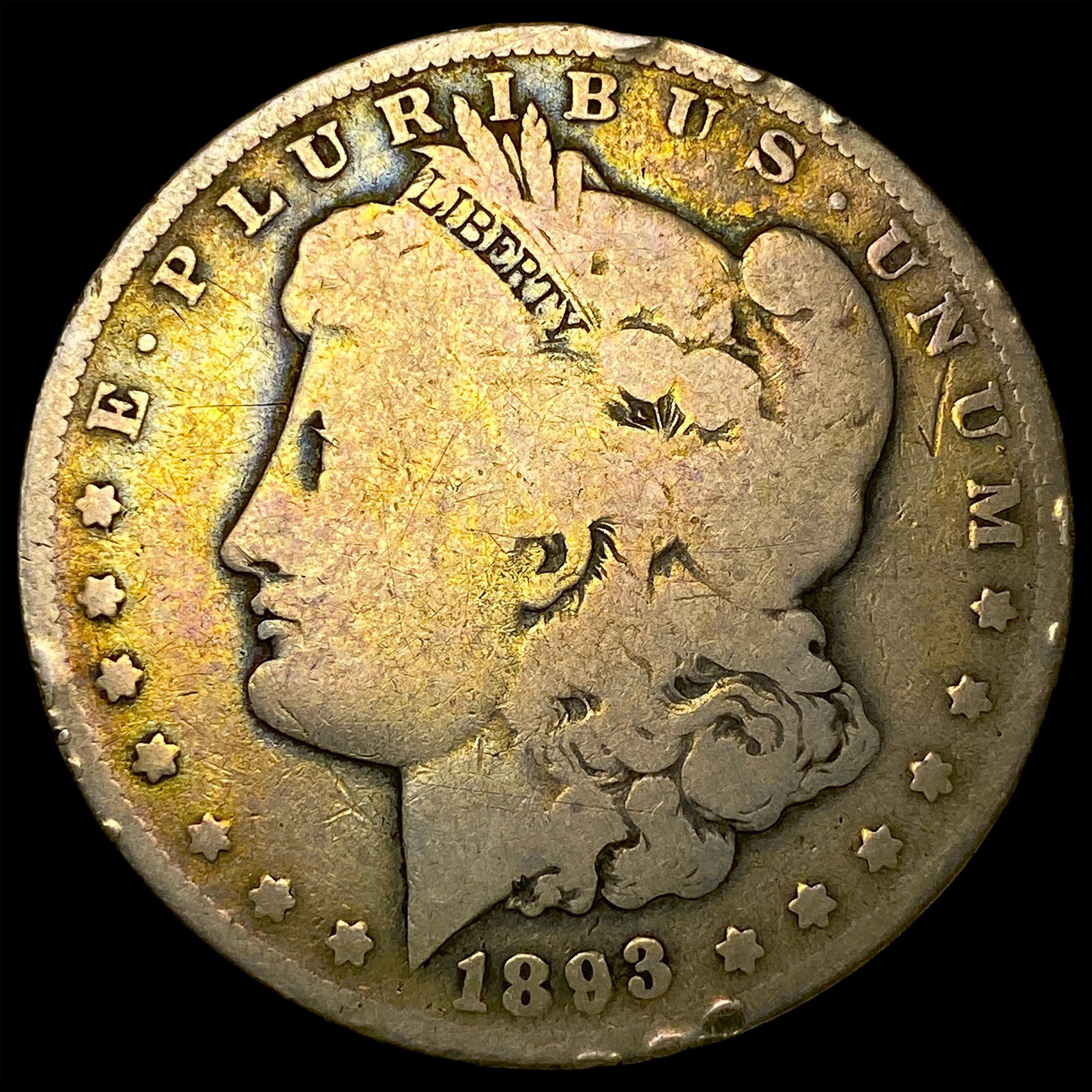 1893-O Morgan Silver Dollar NICELY CIRCULATED (1 of 2)