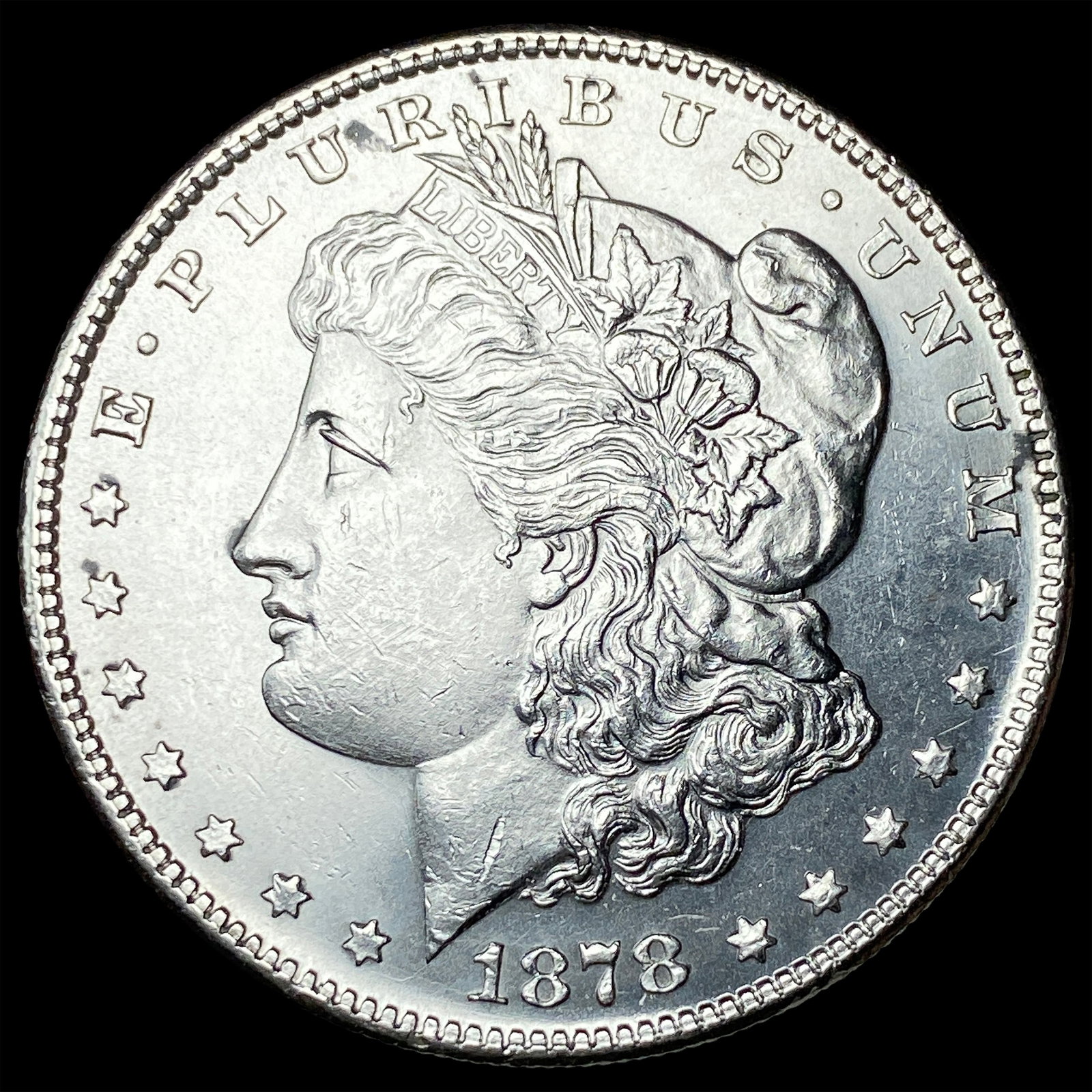 1878-S Silver Morgan Dollar UNCIRCULATED: 1878-S Silver Morgan Dollar UNCIRCULATED