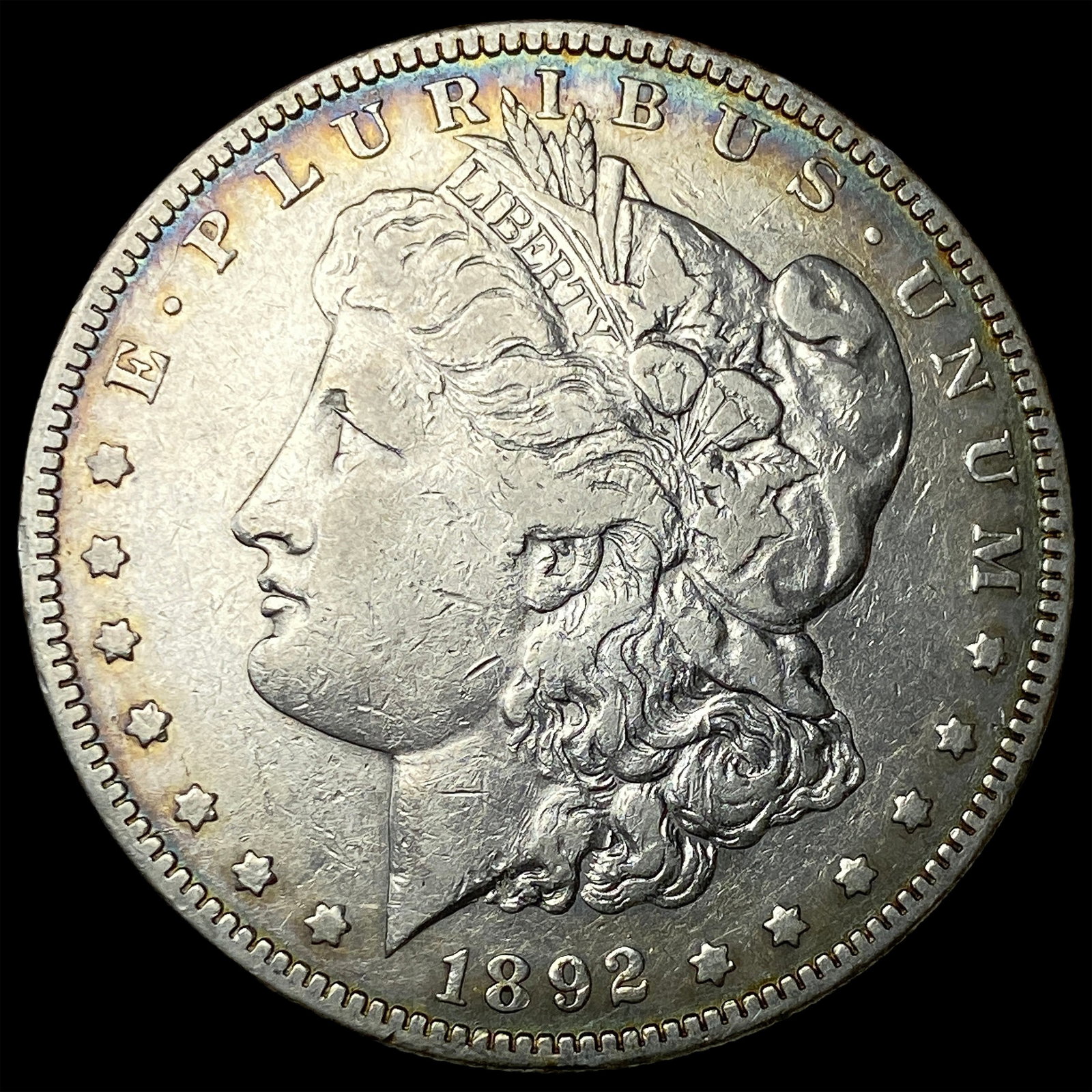 1892-S Silver Morgan Dollar LIGHTLY CIRCULATED: 1892-S Silver Morgan Dollar LIGHTLY CIRCULATED