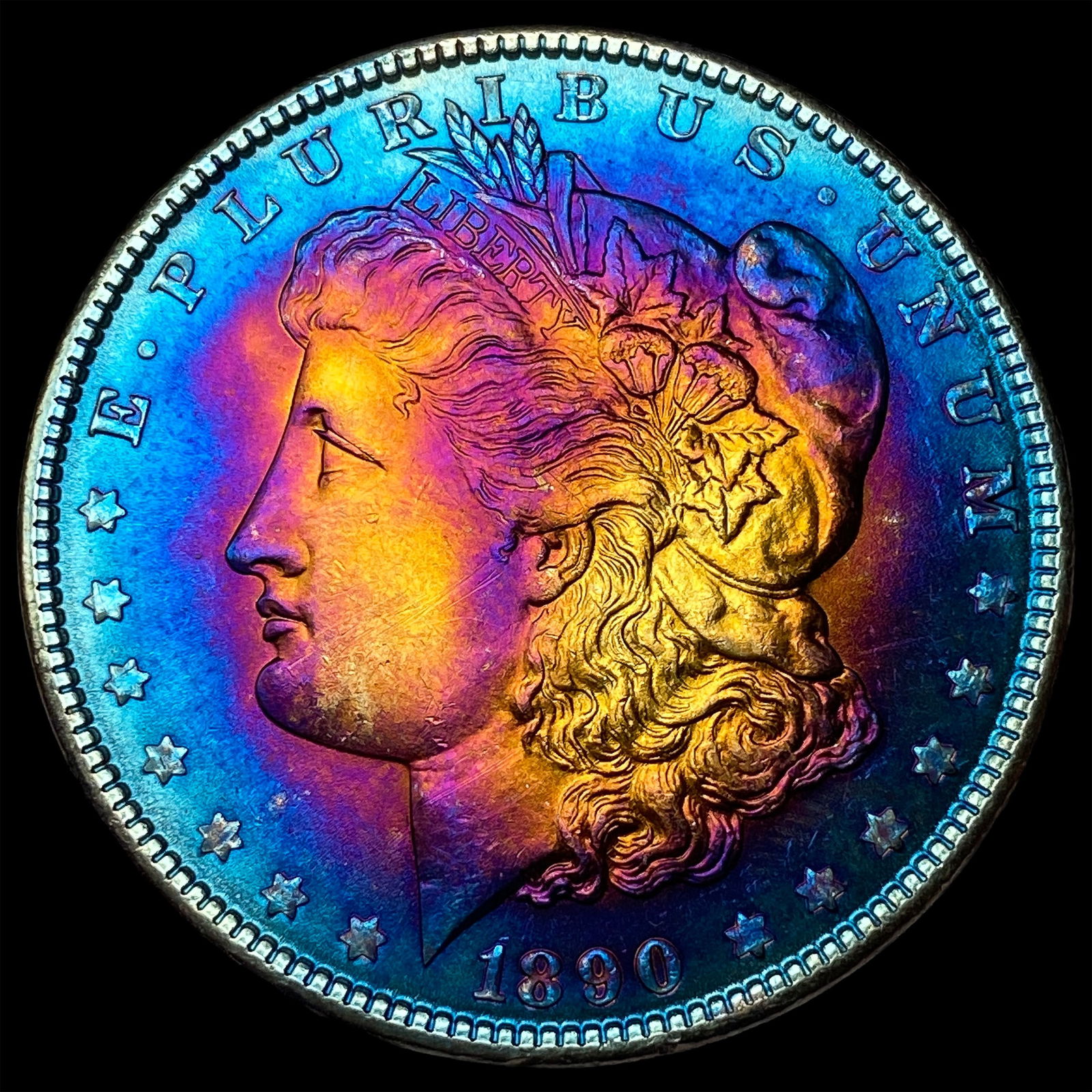 1890 Morgan Silver Dollar UNCIRCULATED: 1890 Morgan Silver Dollar UNCIRCULATED